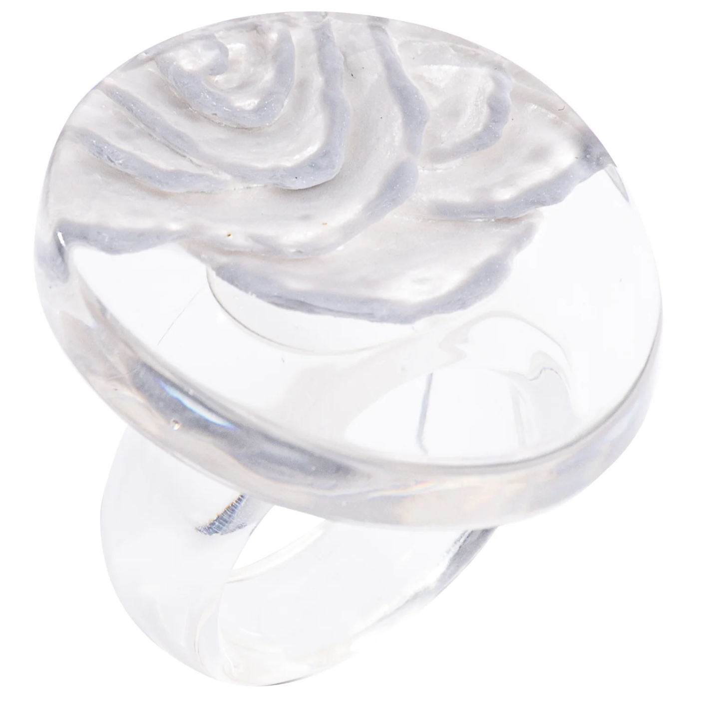 Silver Rosette Ring