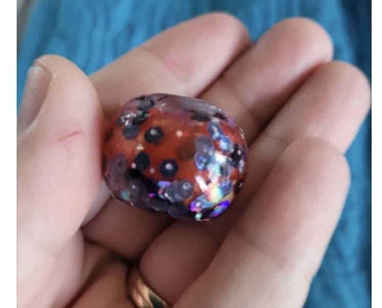Ladybug Inspired Bead