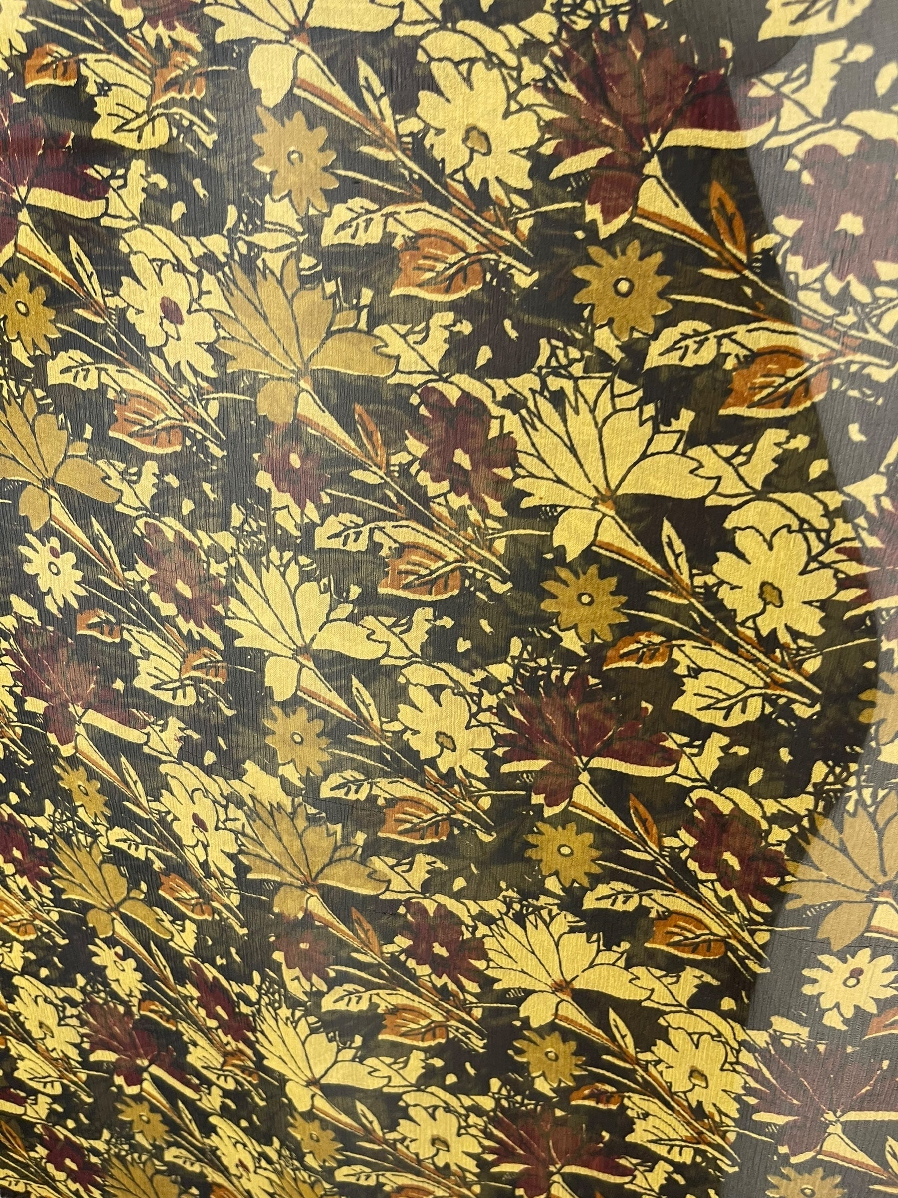 PCH6641 Very Sheer Avatar Pure Silk Midi Length Kaftan