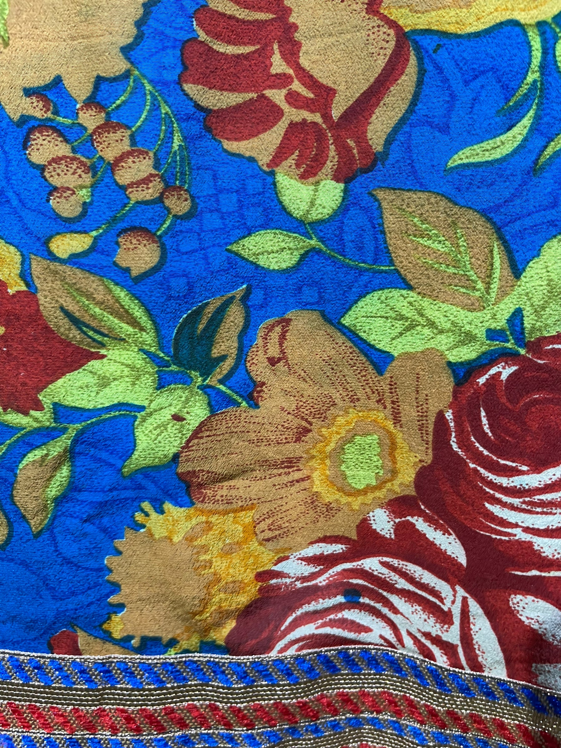 REVOLUTIONHER PRC4411 Avatar Pure Silk Maxi Kaftan