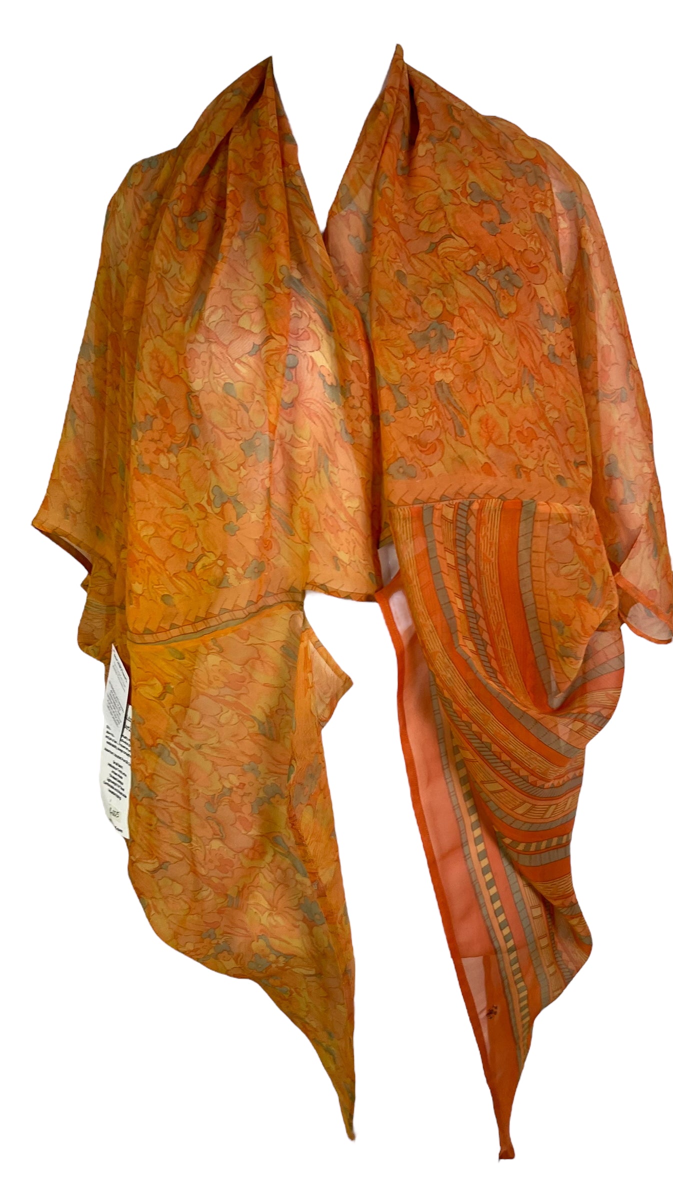 PRG6525 Sheer Avatar Pure Silk Cardigan