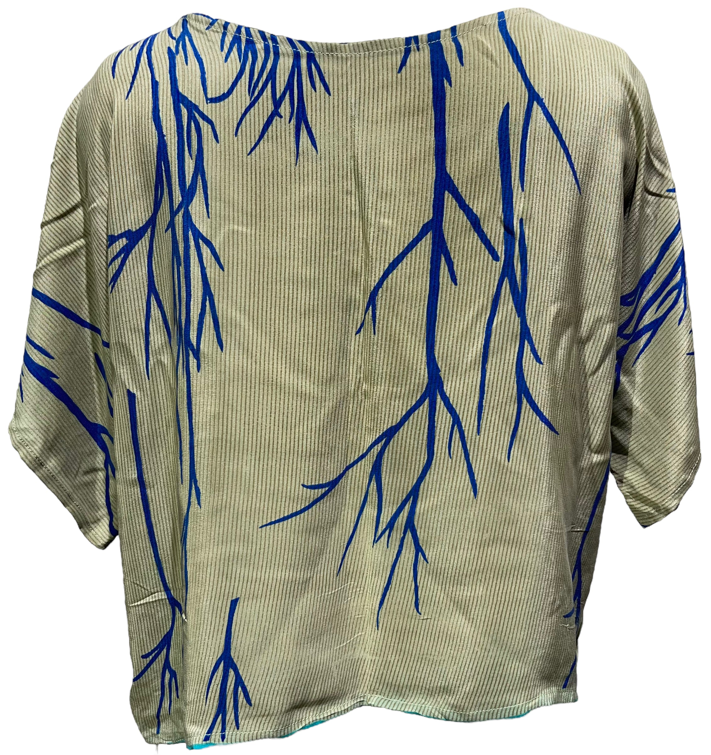 FINAL SALE PRC4566 Avatar Pure Silk Boxy Top