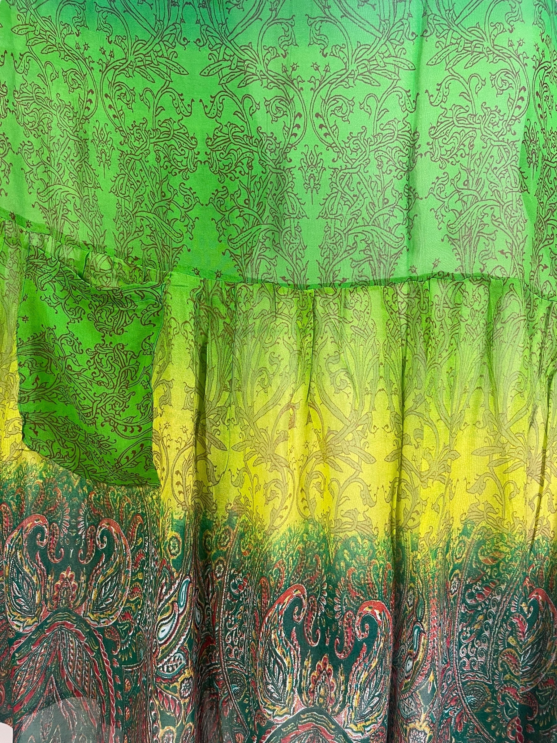 PRG6747 Sheer Avatar Pure Silk Boxy Babydoll Dress