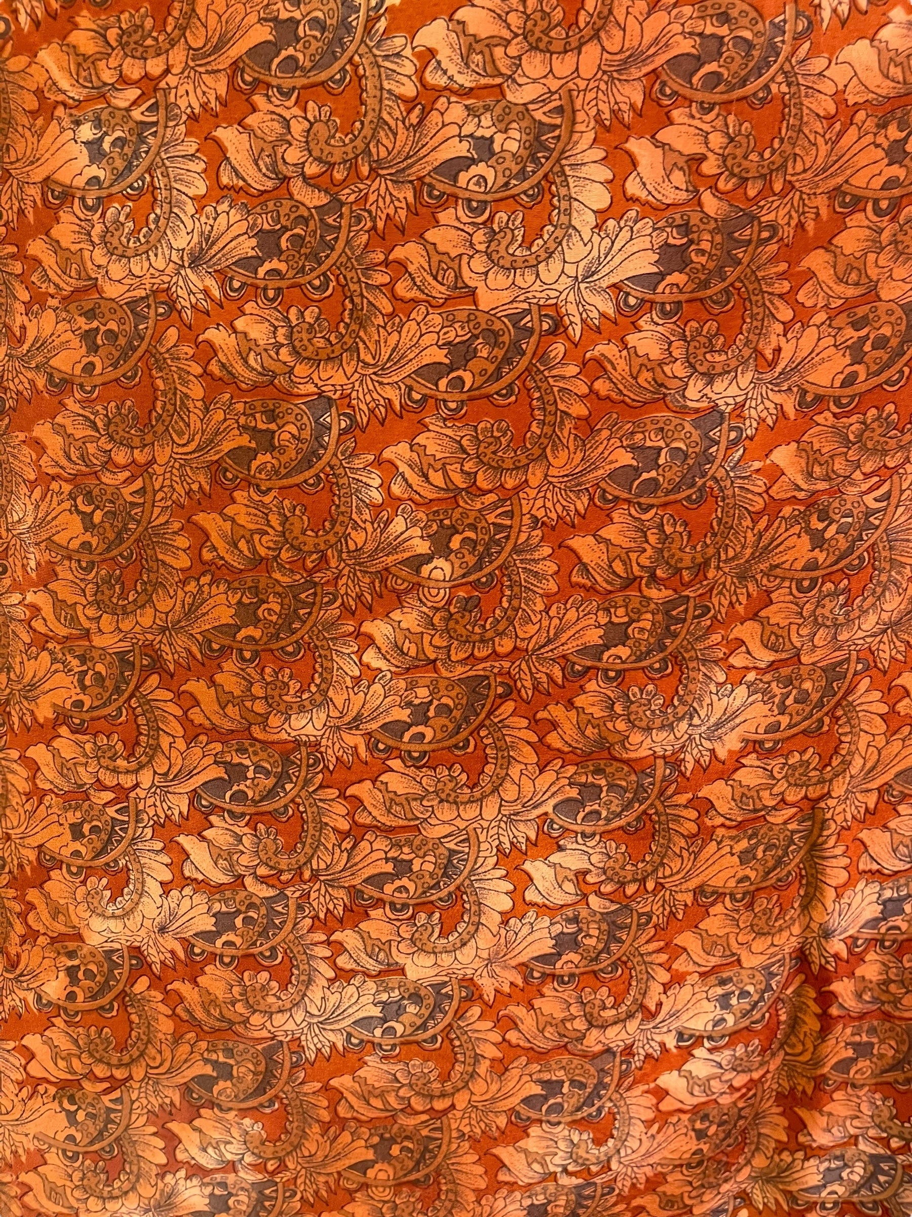 PRC7158 Avatar Pure Silk Long Tunic with Side Ties