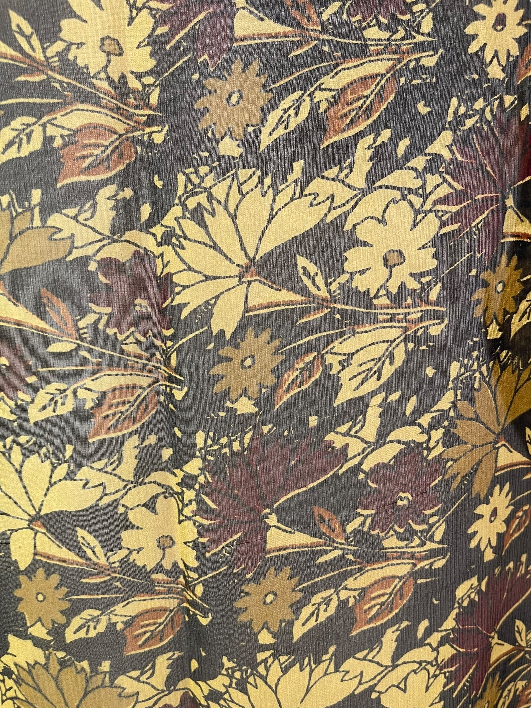 PCH6641 Very Sheer Avatar Pure Silk Midi Length Kaftan