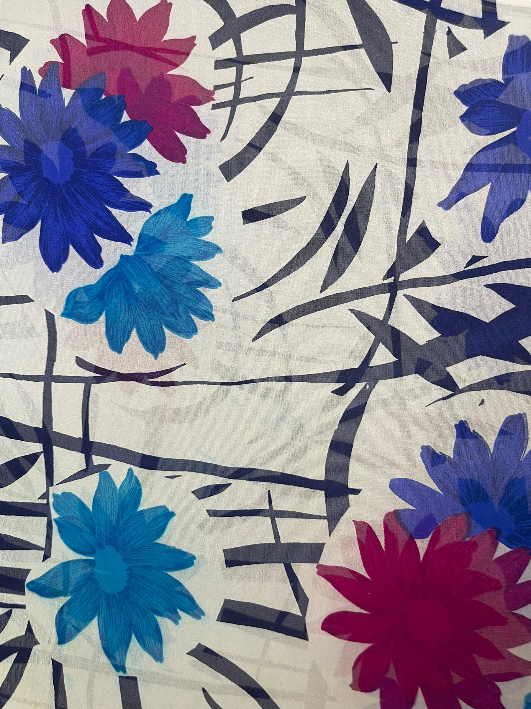 PRG6448 Sheer Wabi Sabi Pure Silk Hi Lo Top