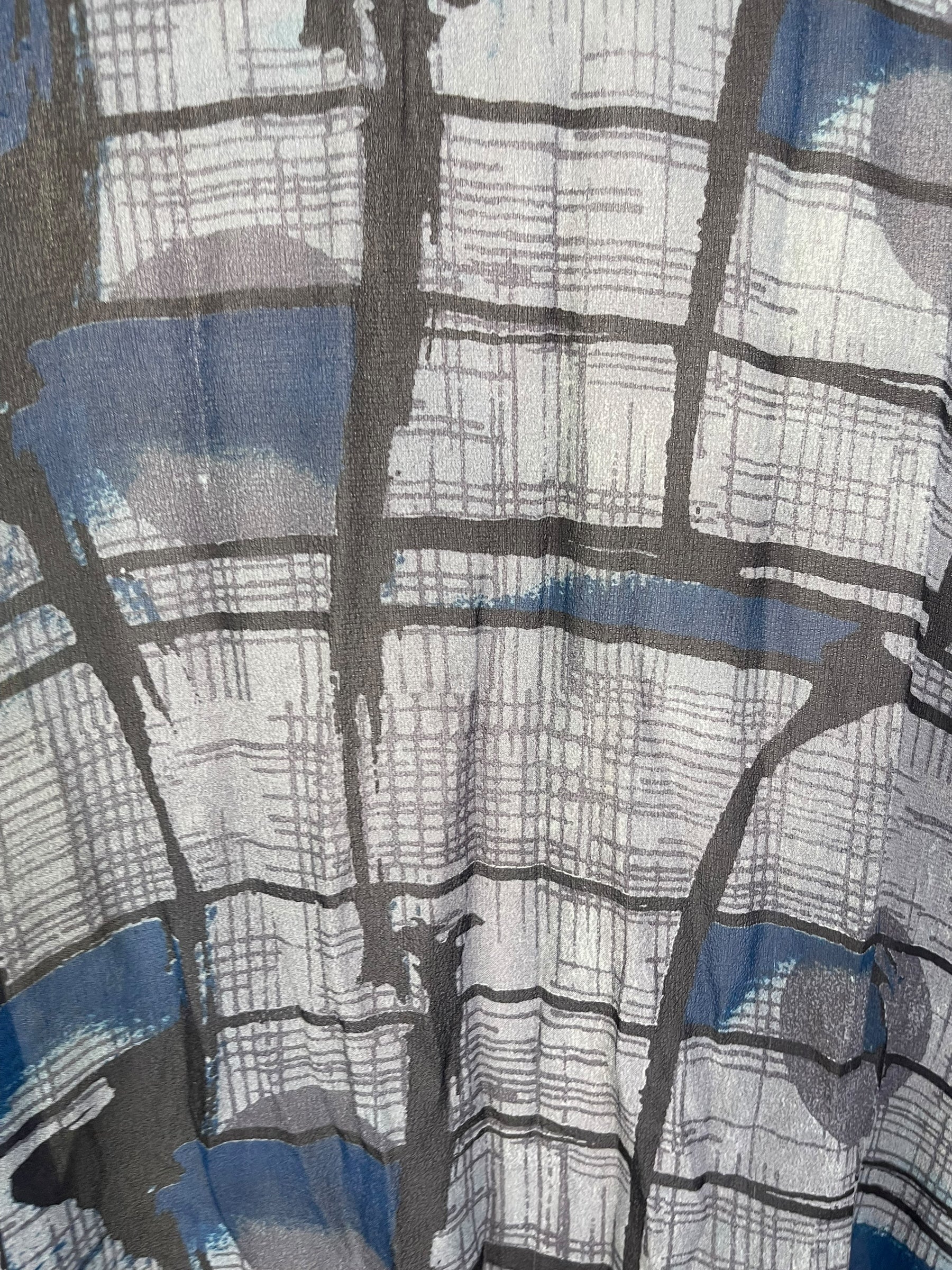 PRG6785 Sheer Wabi Sabi Pure Silk Maxi Kaftan