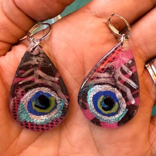 Norman Peacock Earrings