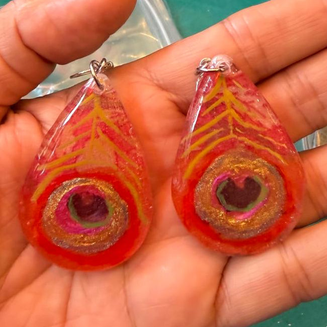 Paulo Peacock Earrings