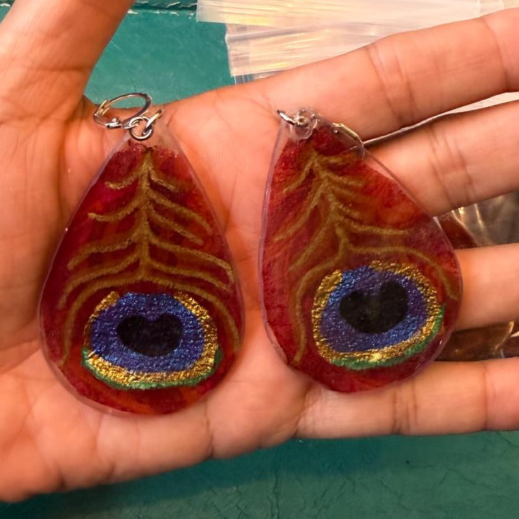 Ambrose Peacock Earrings