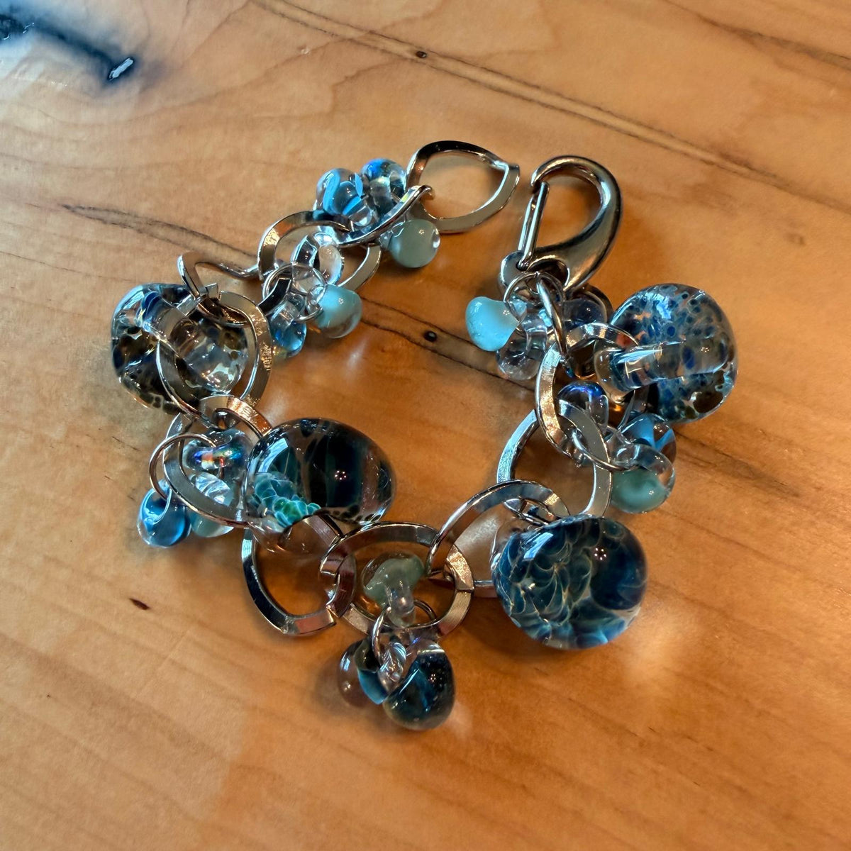 Releases Sunday at 8pm EST Royal Lampwork Bracelet