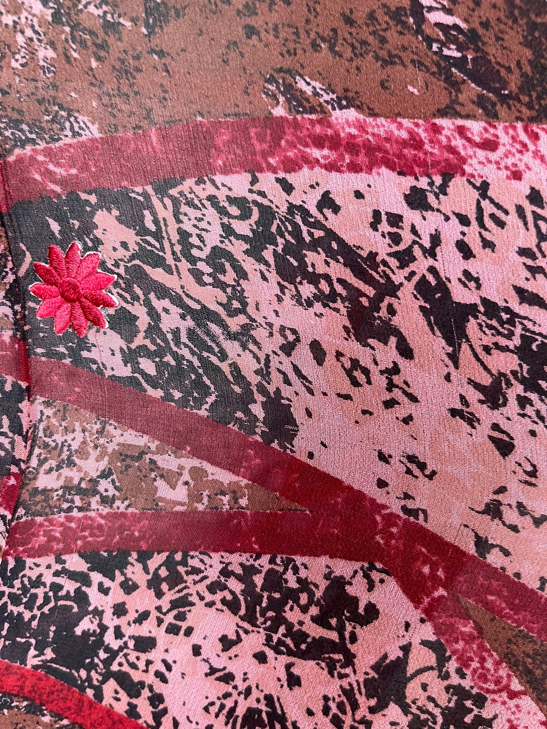 PRG6357 Sheer Avatar Pure Silk Maxi Kaftan