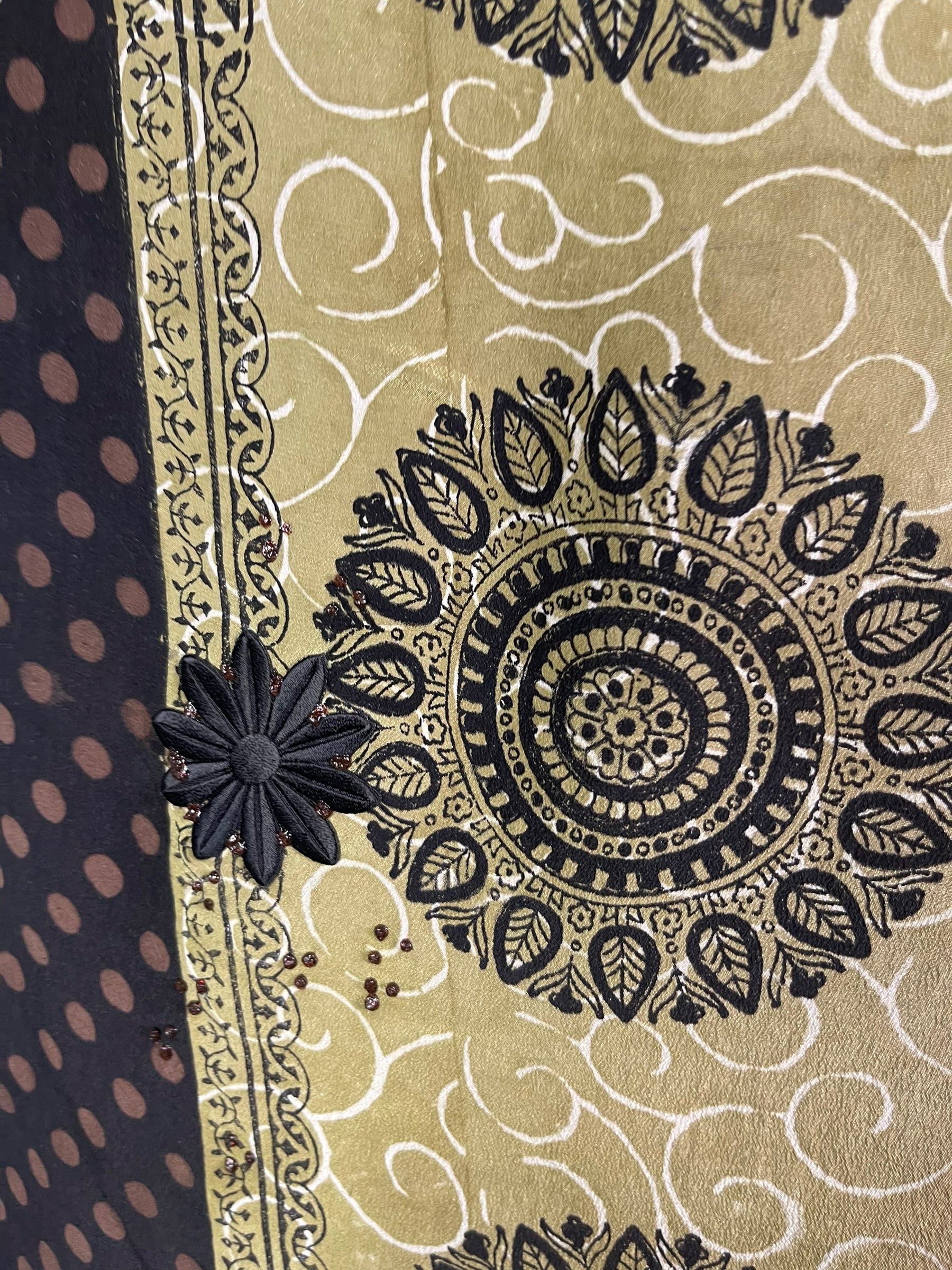 PRC6505 Wabi Sabi Pure Silk Waterfall Top