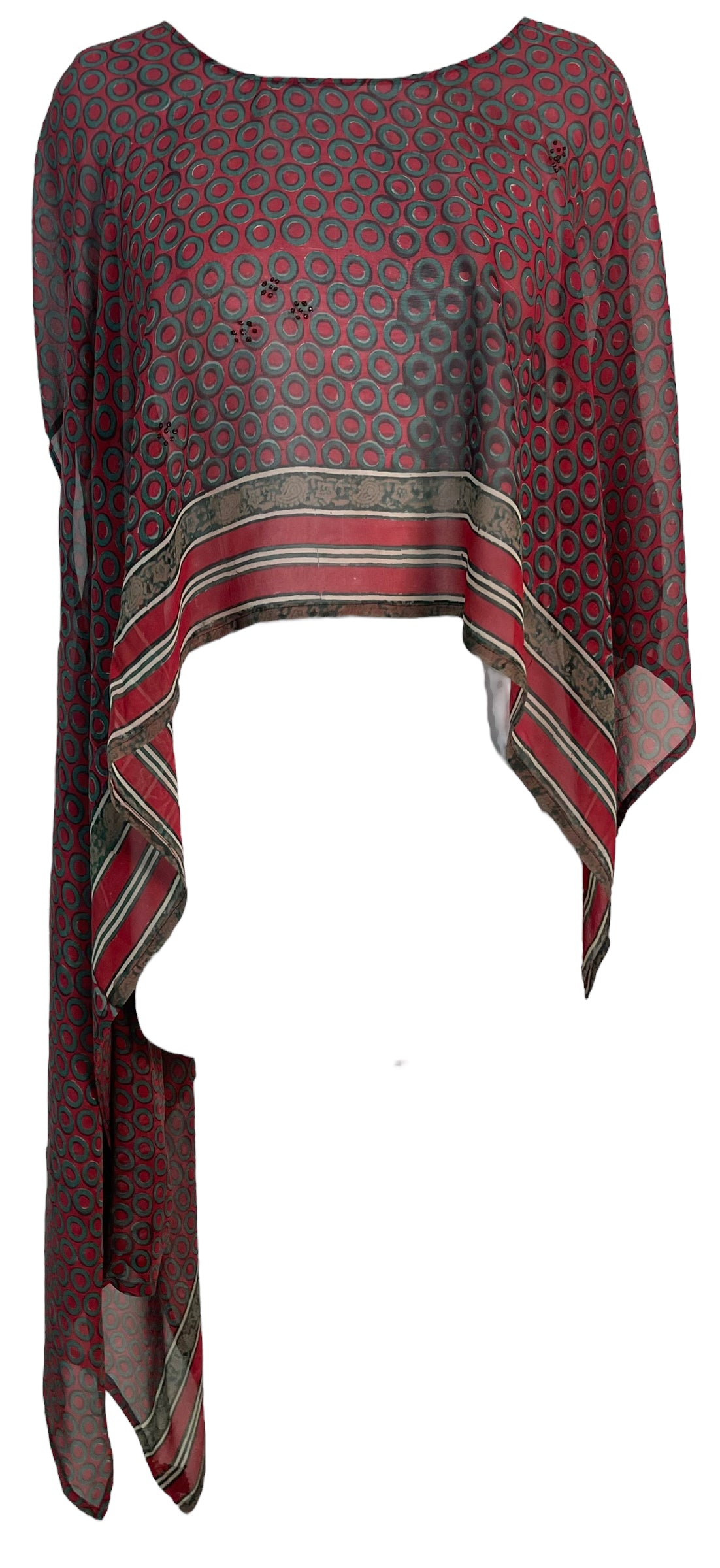 LADY LUCK PRG5903 Sheer Avatar Pure Silk Versatile Vest