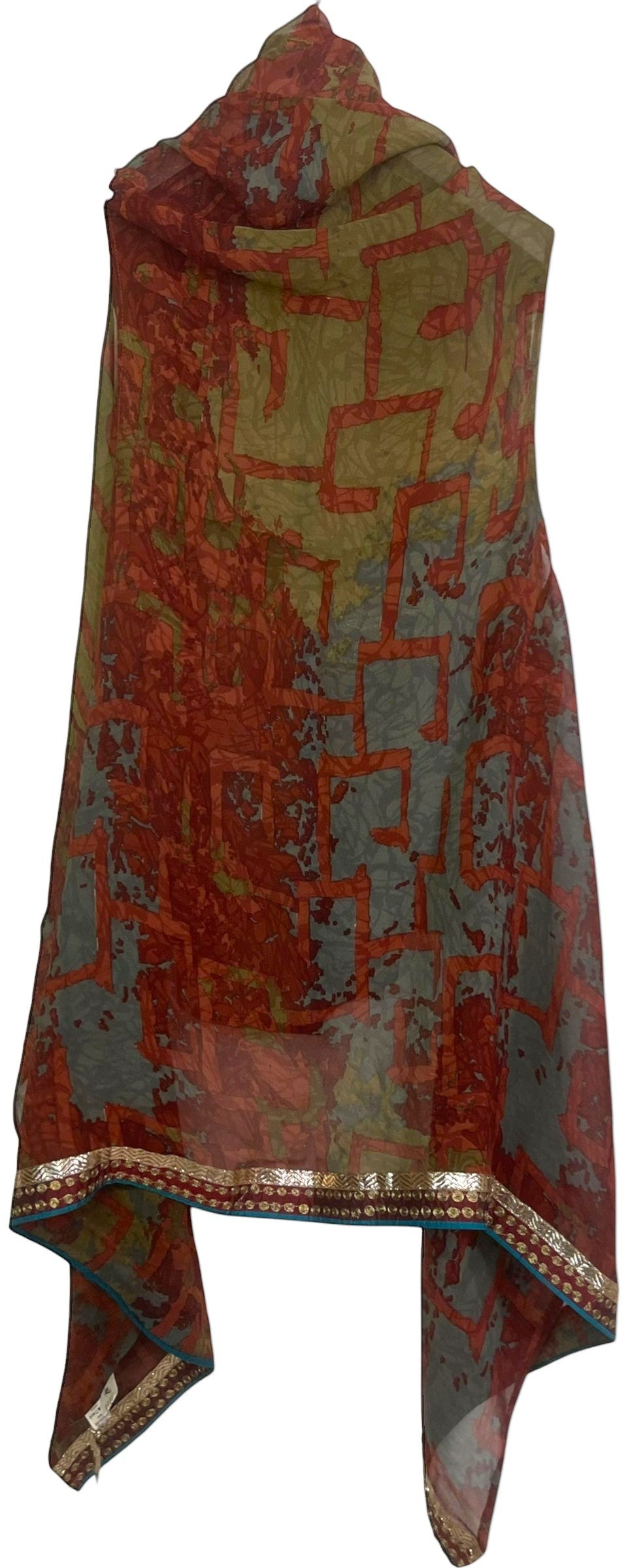 PRG8708 Sheer Avatar Pure Silk Versatile Vest
