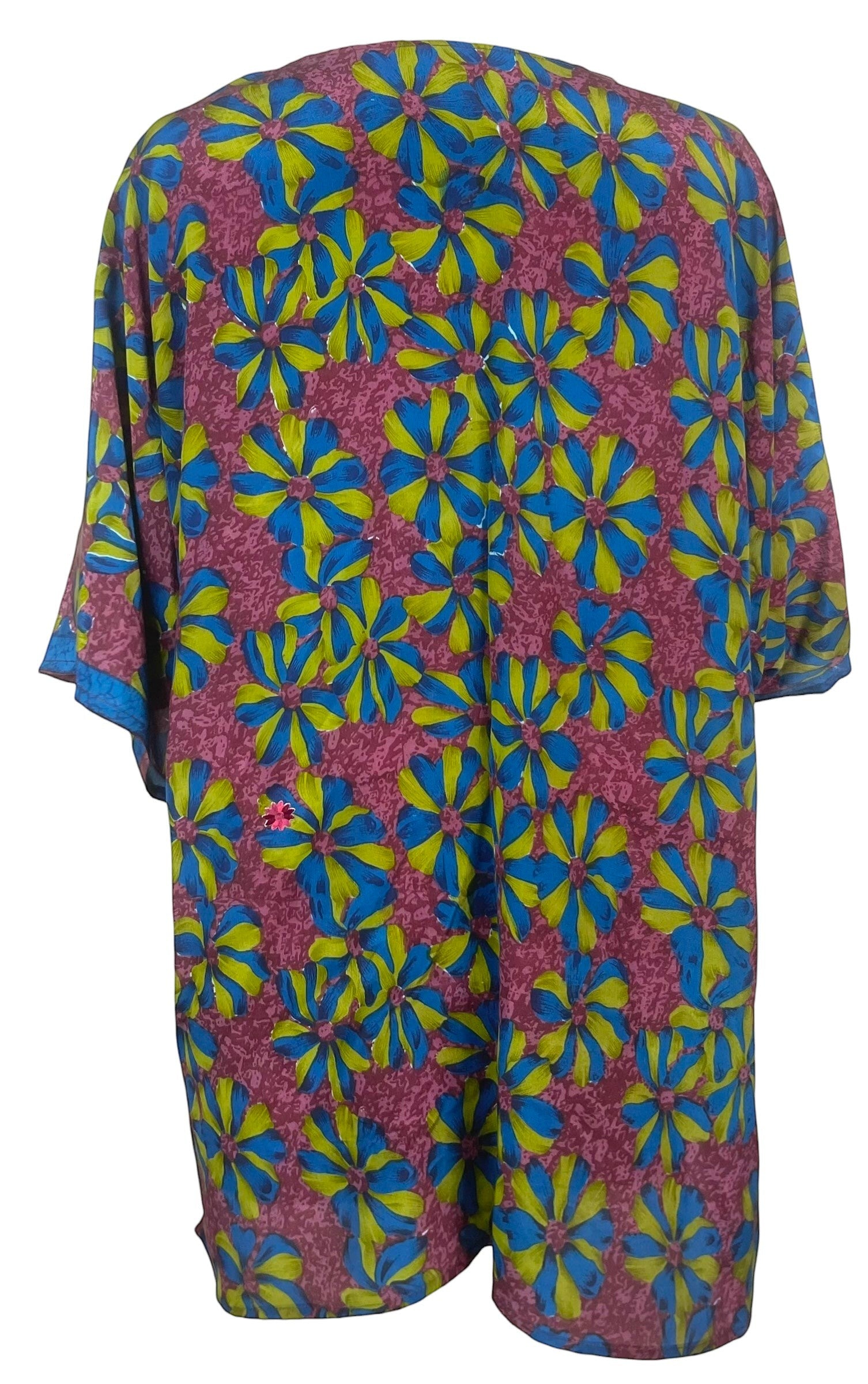 PRC8507 Avatar Pure Silk Kimono-Sleeved Jacket with Belt