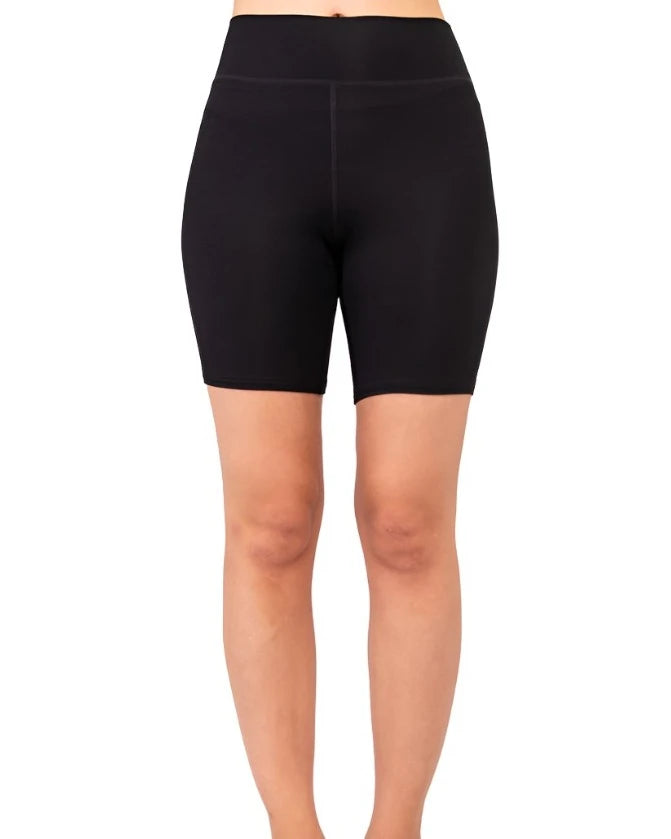 Black Hallie Bamboo Shorts by Blue Sky Clothing Co – Handmade ethical Shorts from sariKNOTsari using upcycled silk. Designed in Canada for travel and slow fashion, loved from Toronto to LA to Sydney.