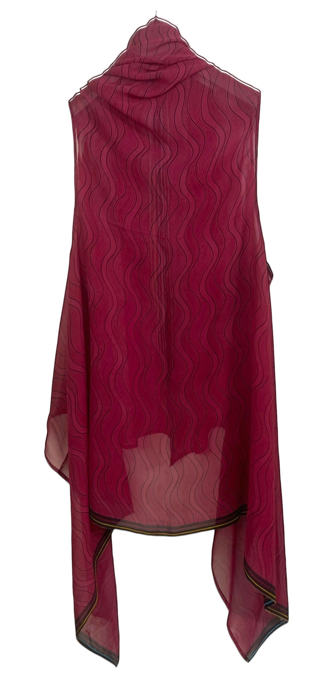 PRG8814 Sheer Avatar Pure Silk Versatile Vest