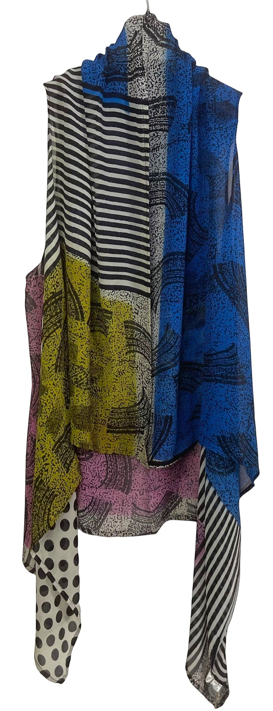 PRG8813 Sheer Wabi Sabi Pure Silk Versatile Vest