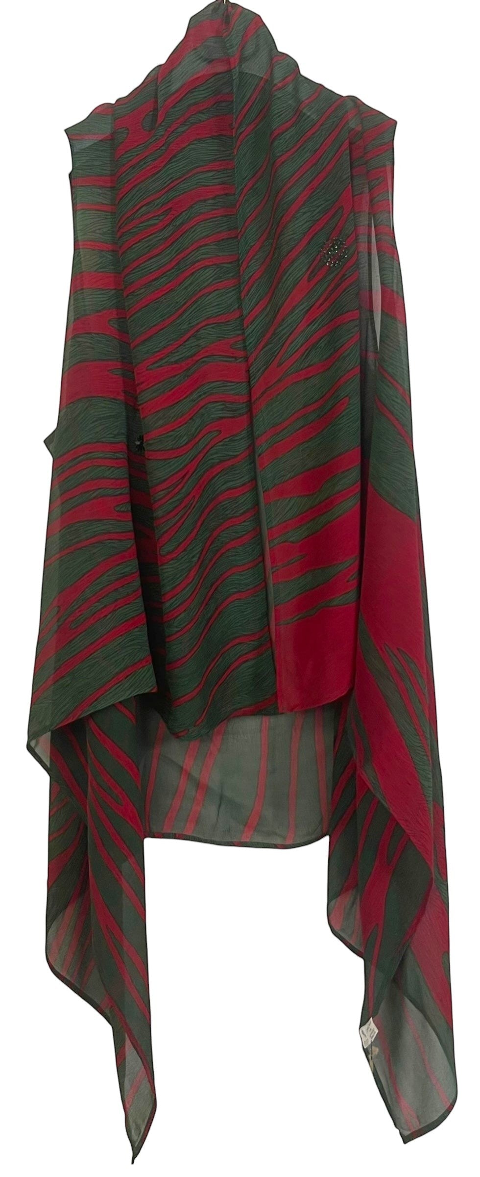 PRG8631 Sheer Avatar Pure Silk Versatile Vest