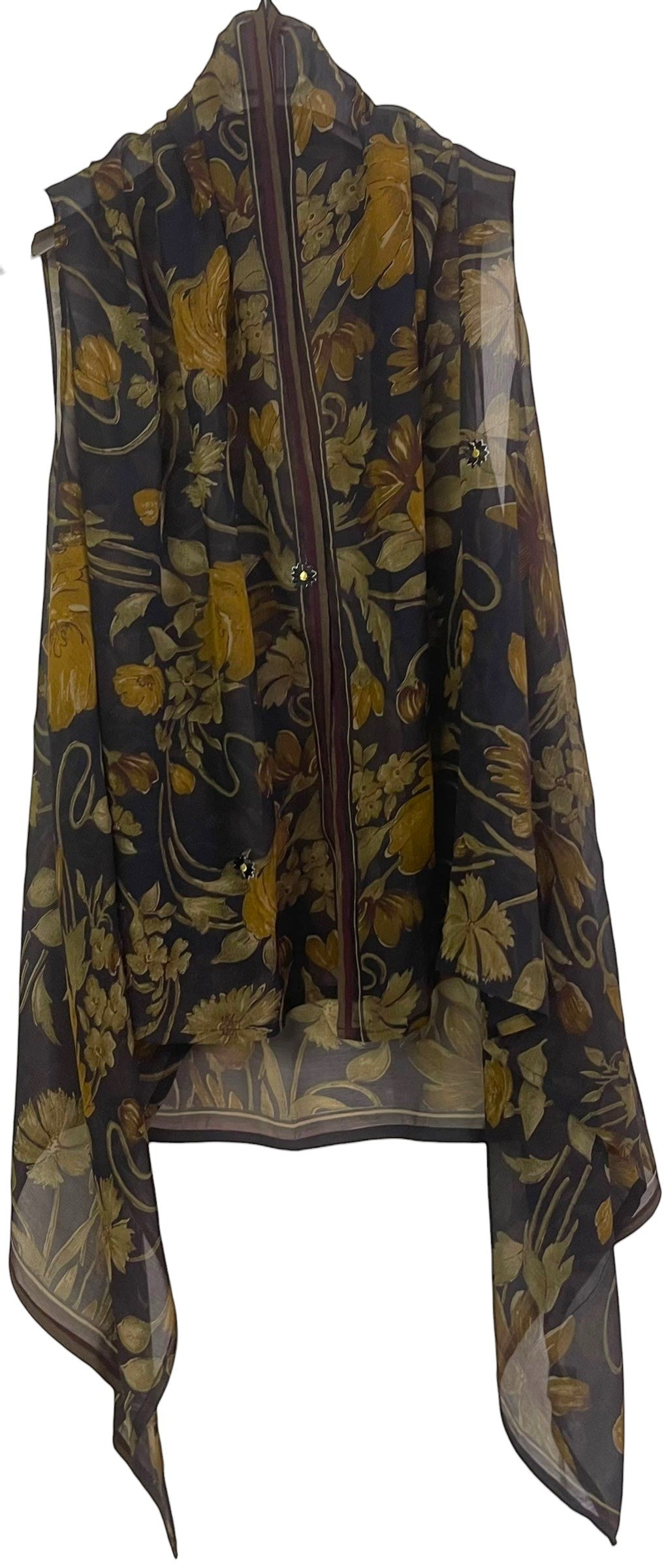 PCH8730 Avatar Very Sheer Pure Silk Versatile Vest