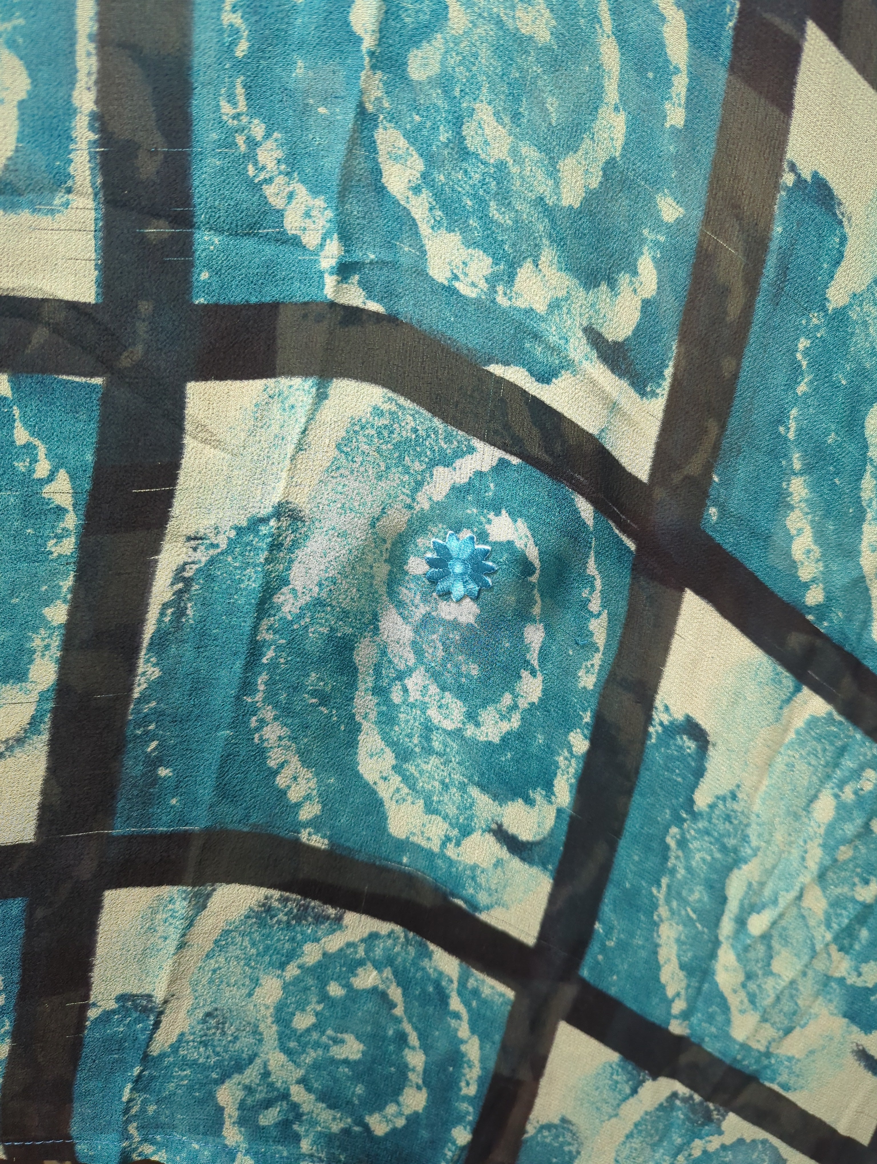 PRG7057 Sheer Wabi Sabi Pure Silk Cardigan