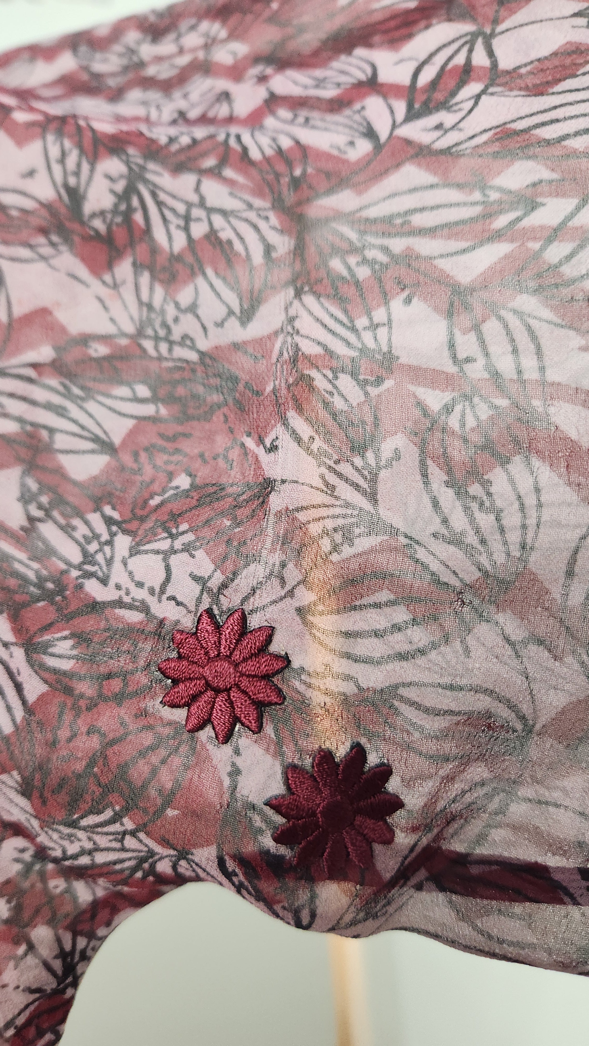 PRG5244 Sheer Wabi Sabi Pure Silk LONGER SLEEVE Side Slit Top by Wabi Sabi – Handmade ethical Side Slit Top from sariKNOTsari using upcycled silk. Designed in Canada for travel and slow fashion, loved from Toronto to LA to Sydney.