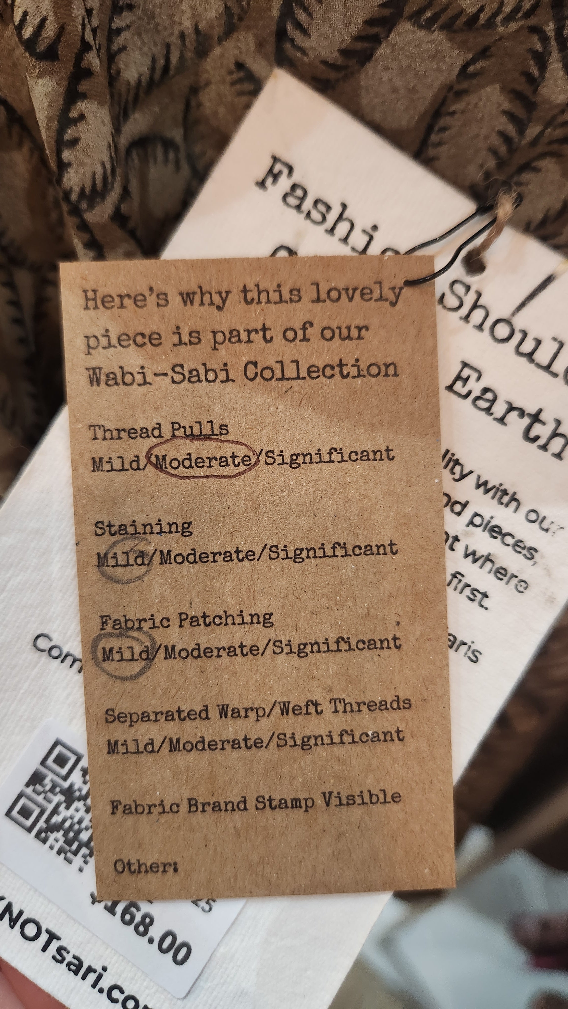 PRG6284 Sheer Wabi Sabi Pure Silk Side Slit Top