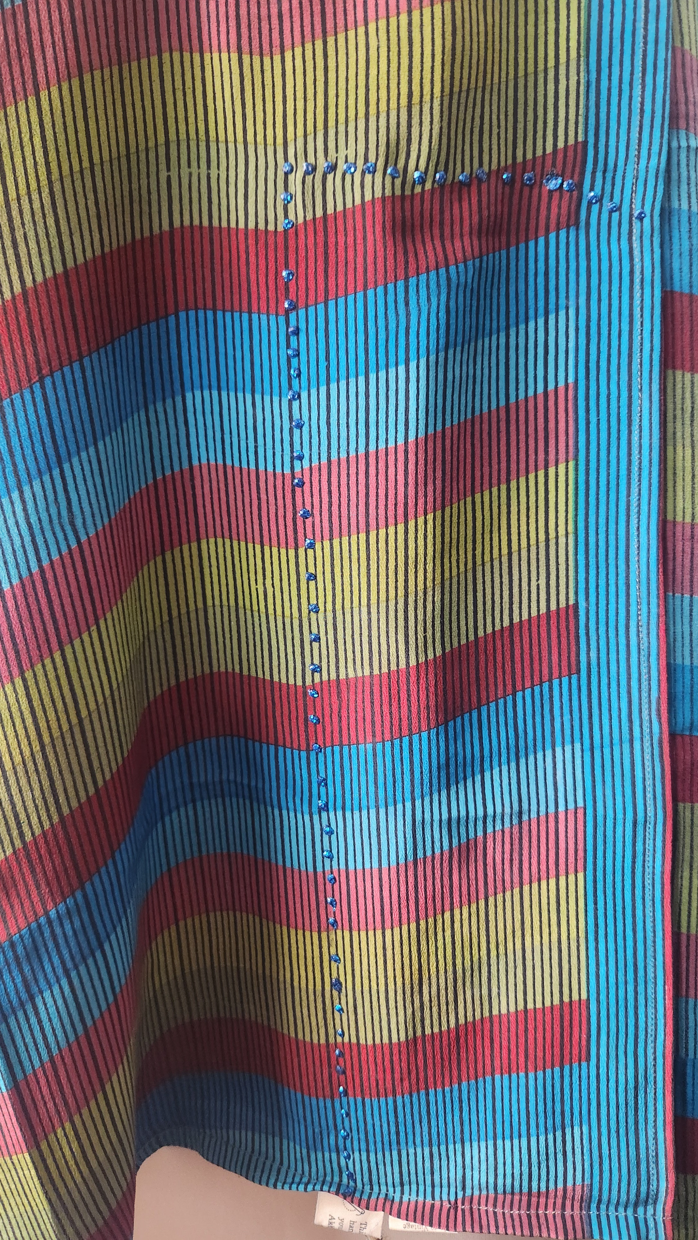 PRC7282 Wabi Sabi Pure Silk Capelet Poncho