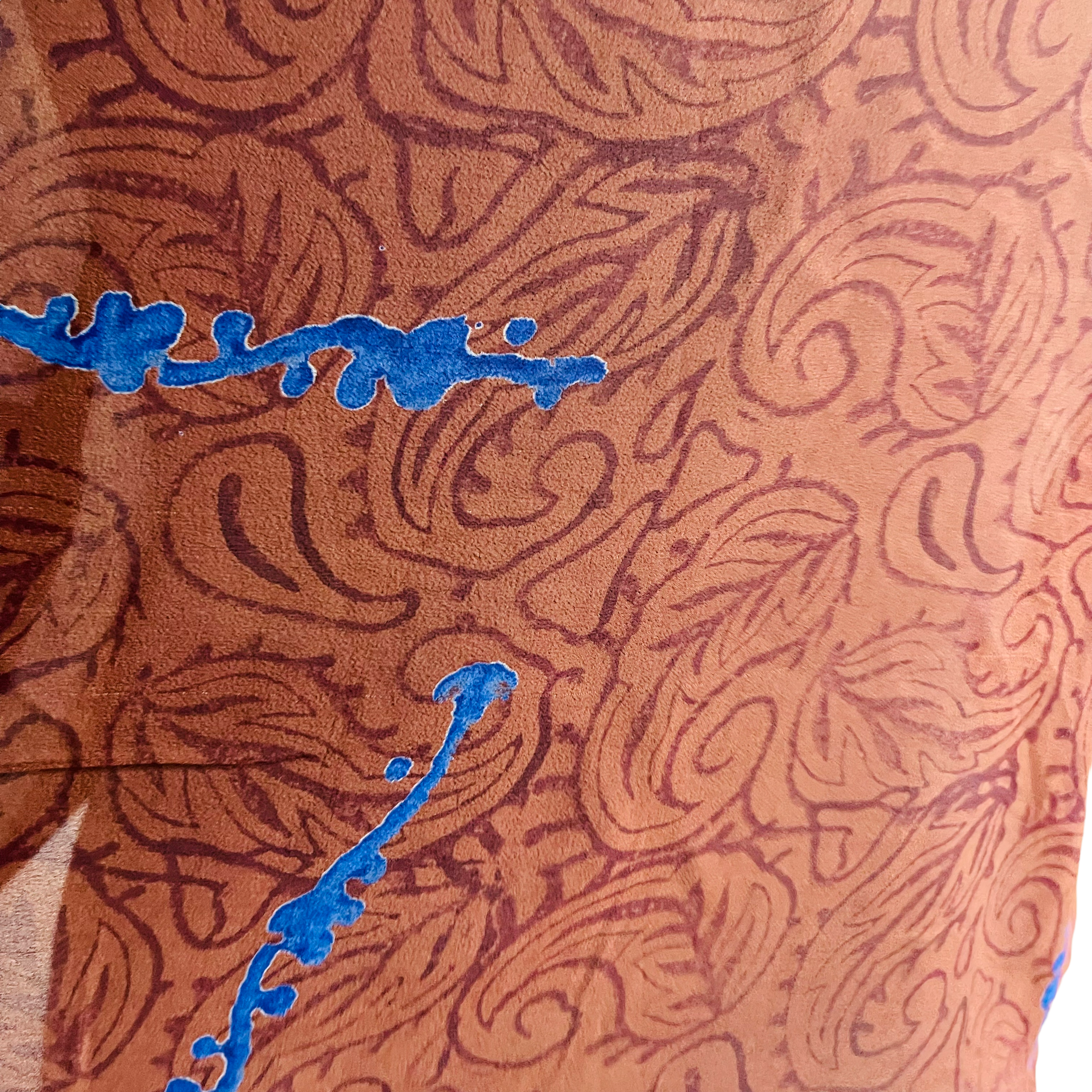 PRG773 La Vallée Sheer Pure Silk Boxy Top - sariKNOTsari slow fashion bryn walker linen Hamilton sustainable fashion gifts sari not sari Hamilton Fair trade Ethical Artisan made Zero waste Up-cycled Slow Fashion Handmade GTA Toronto Copper Pure Upcycled vintage silk handmade recycled recycle copper pure silk travel clothing hamilton vacation cruisewear resortwear bathing suit bathingsuit vacation etsy silk clothing gifts gift dress top pants linen bryn walker alive intentions kaarigar elephants