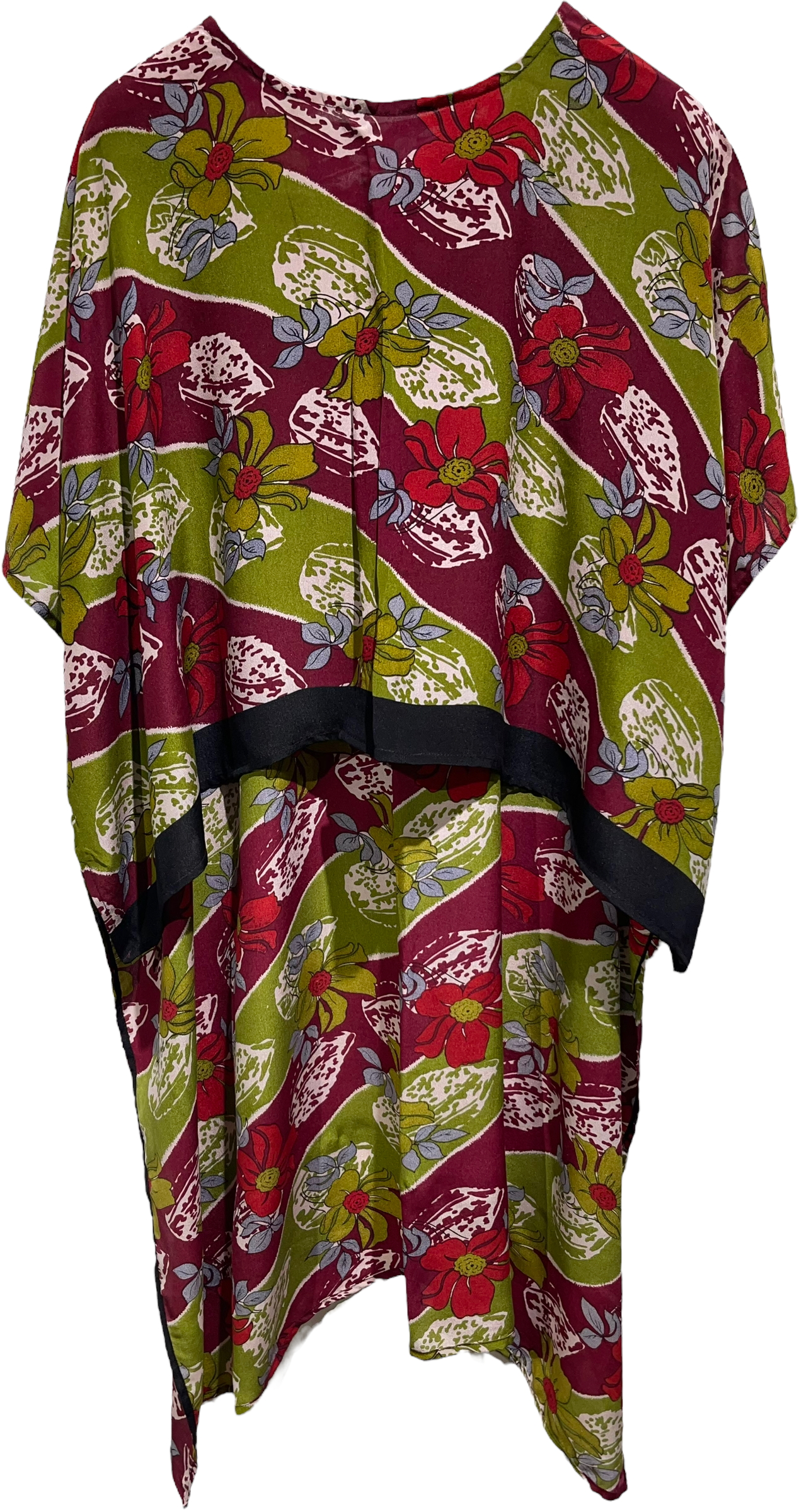 FINAL SALE Annie I. Crawford Avatar Pure Silk Hi Lo Top