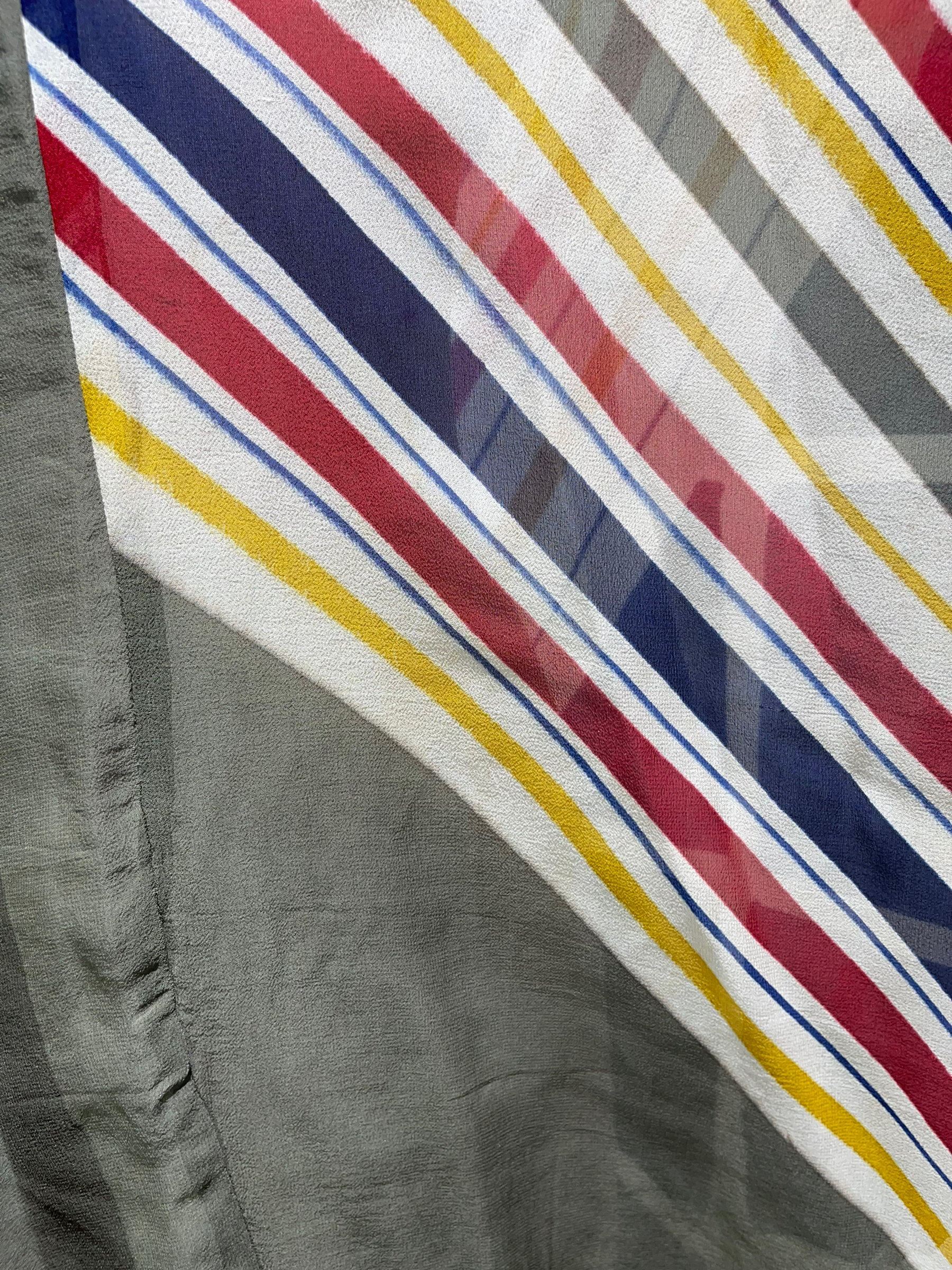 FINAL SALE PRG2398 Field Sparrow Sheer Avatar Pure Silk Waterfall Top