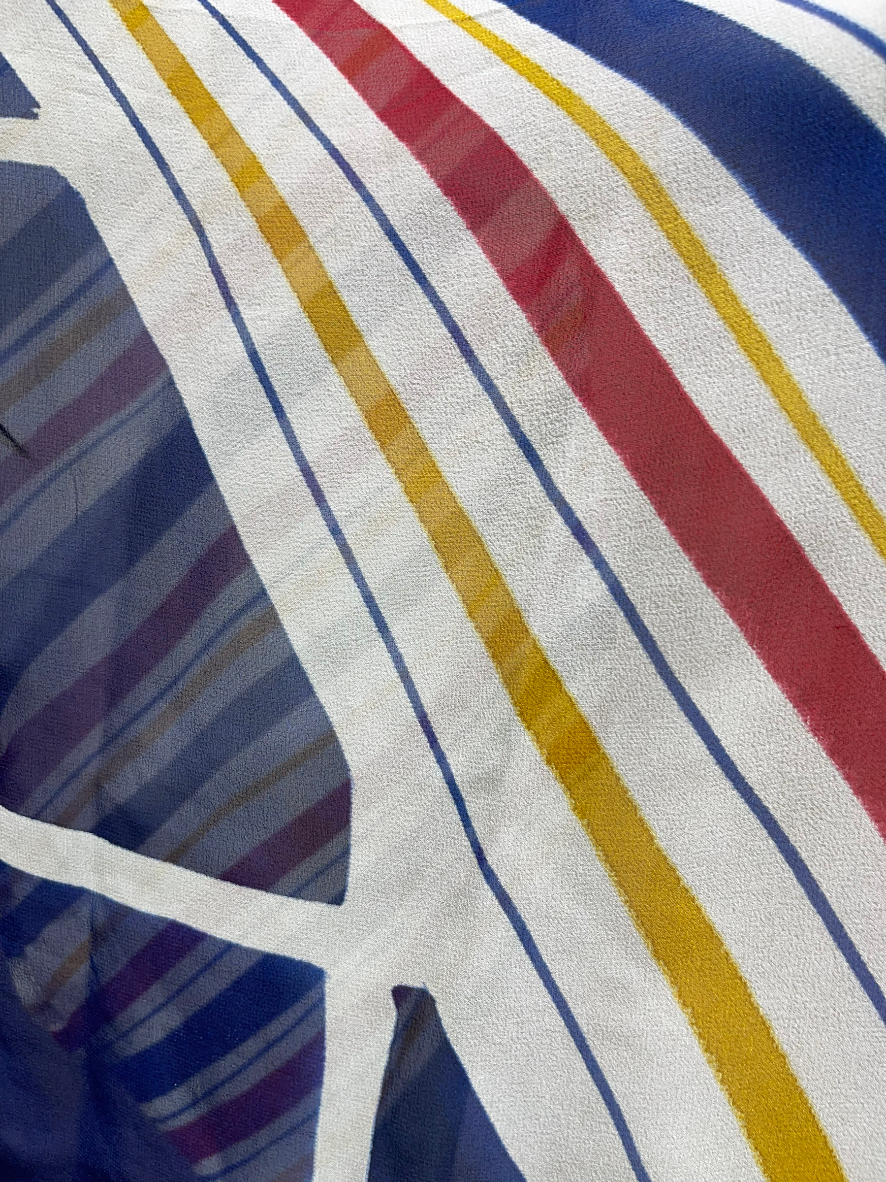 FINAL SALE PRG2398 Field Sparrow Sheer Avatar Pure Silk Waterfall Top