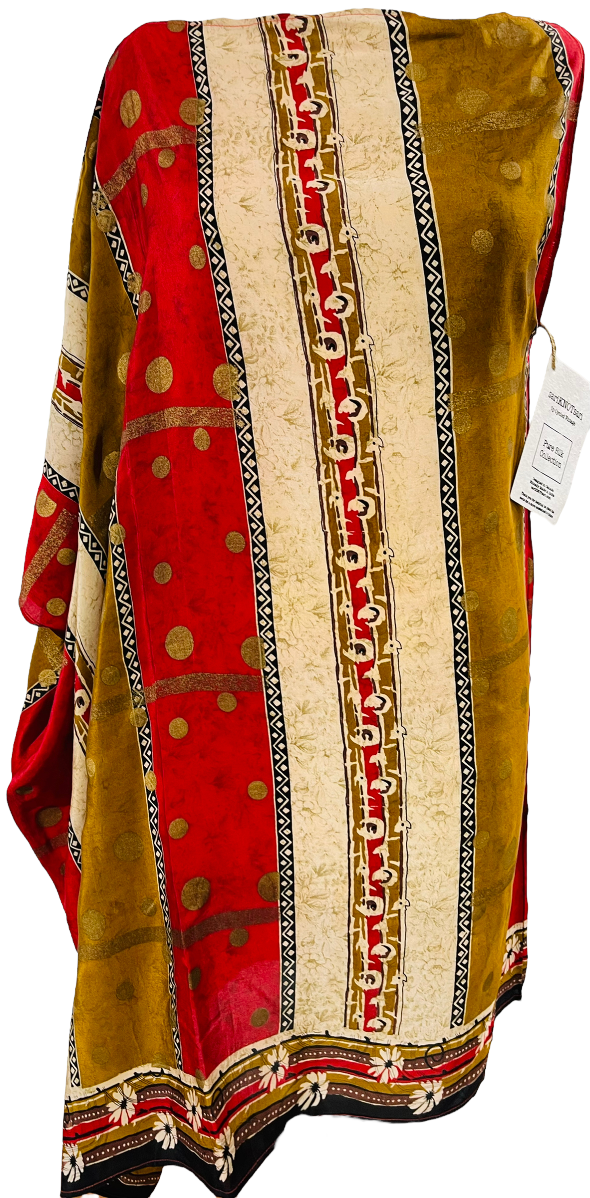 PRC1111 Cardinal Wolsey Avatar Pure Silk One Shoulder Dress