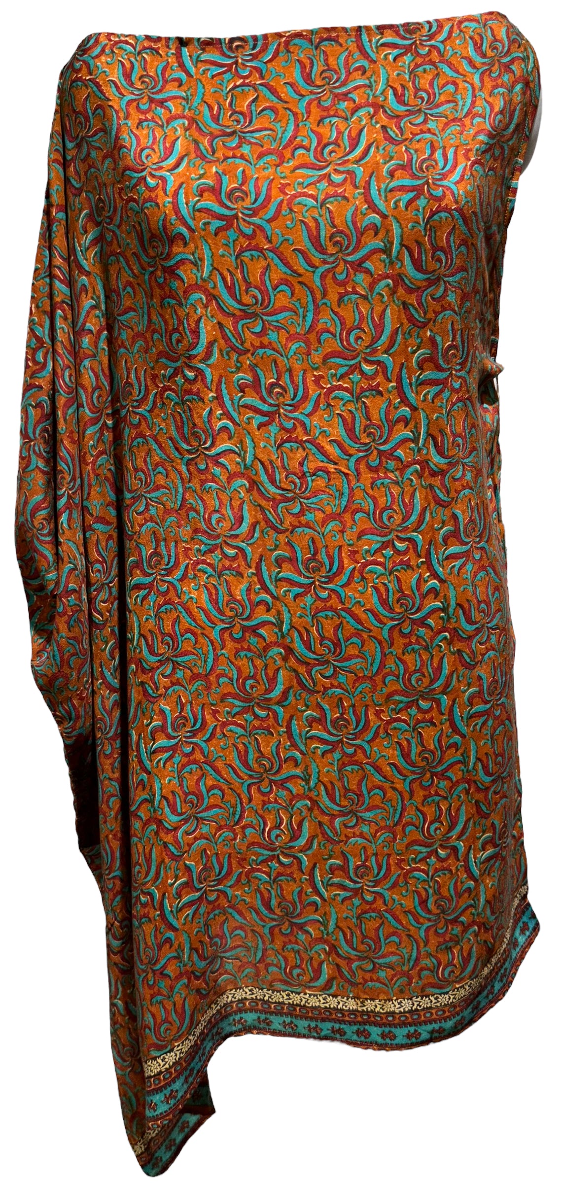 PRC3502 Martha Nessler Hayden Avatar Pure Silk One Shoulder Dress