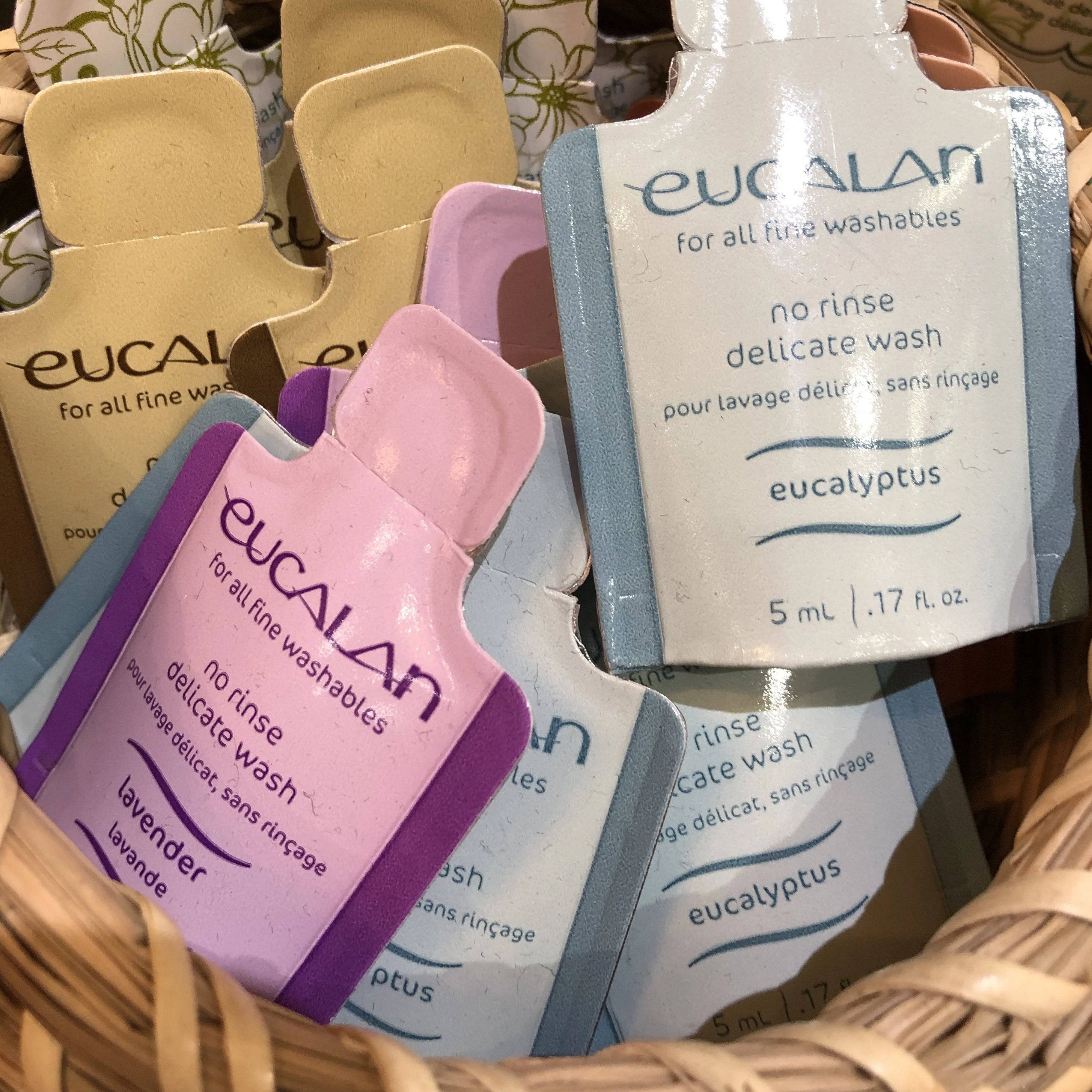 Eucalan Delicate Wash Pods - sariKNOTsari slow fashion bryn walker sorry not sorry linen Hamilton sustainable fashion gifts sari not sari Hamilton Fair trade Ethical Artisan made Zero waste Up-cycled Slow Fashion Handmade GTA Toronto Copper Pure Upcycled vintage silk handmade recycled recycle copper pure silk travel clothing hamilton vacation cruisewear resortwear bathing suit bathingsuit vacation etsy silk clothing gifts gift dress top pants linen bryn walker alive intentions kaarigar elephants