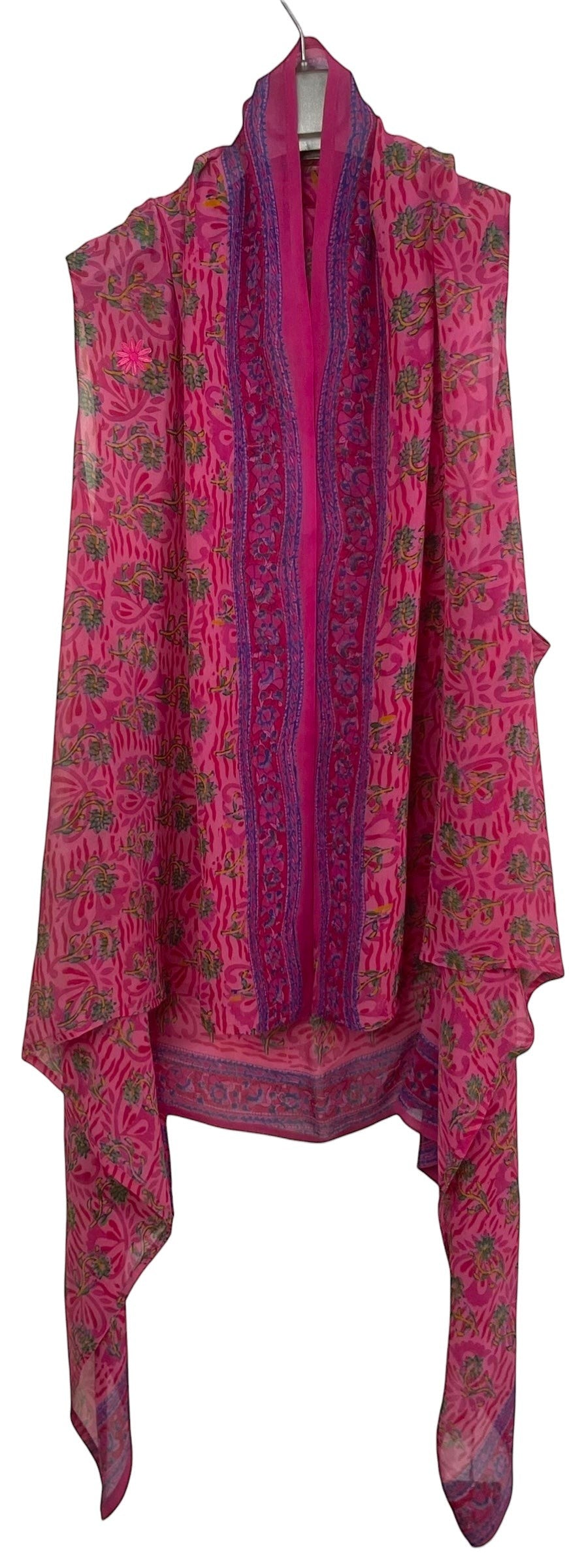PRG8806 Sheer Wabi Sabi Pure Silk Versatile Vest
