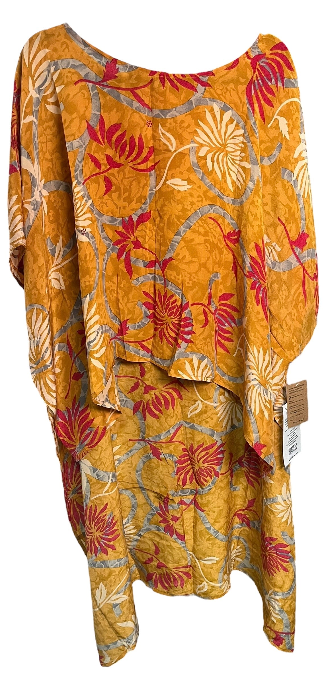 PRC8217 Wabi Sabi Pure Silk Hi Lo Top