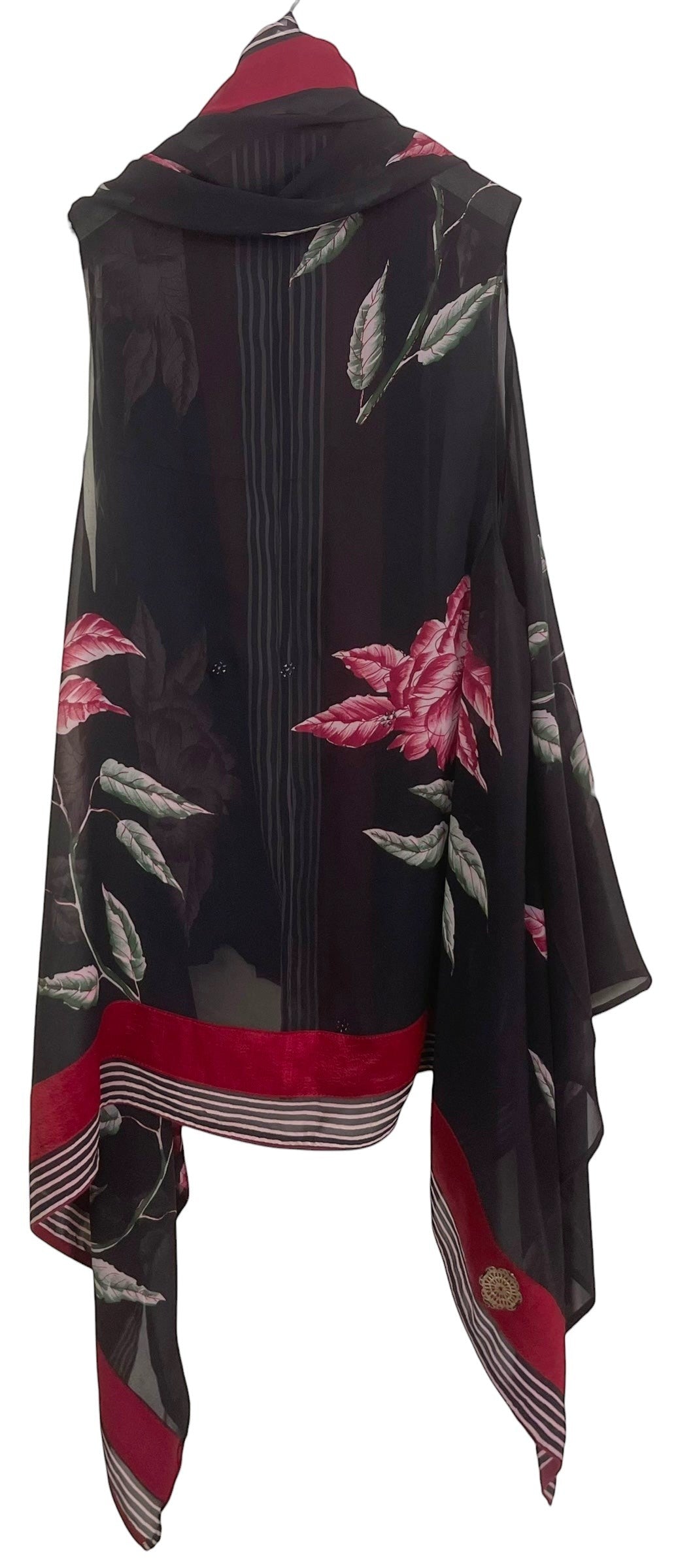 PRG8812 Sheer Avatar Pure Silk Versatile Vest