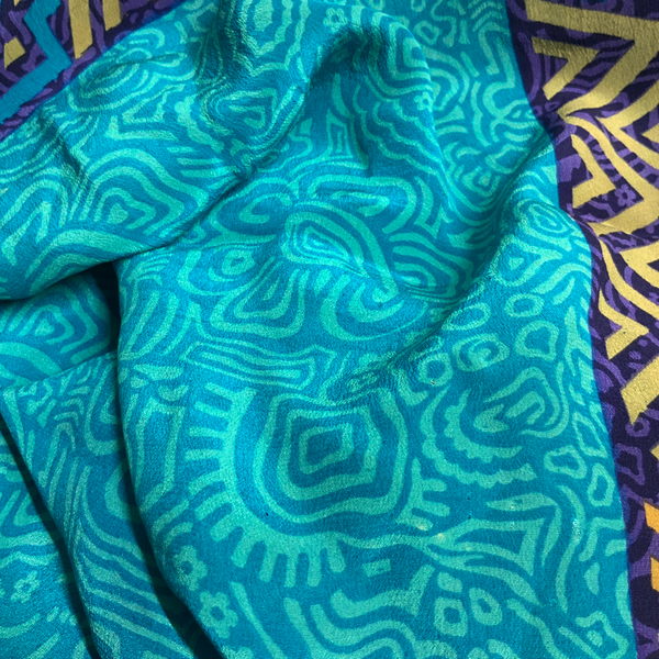 Glitch Upcycled Pure Silk Satin Pillowcase