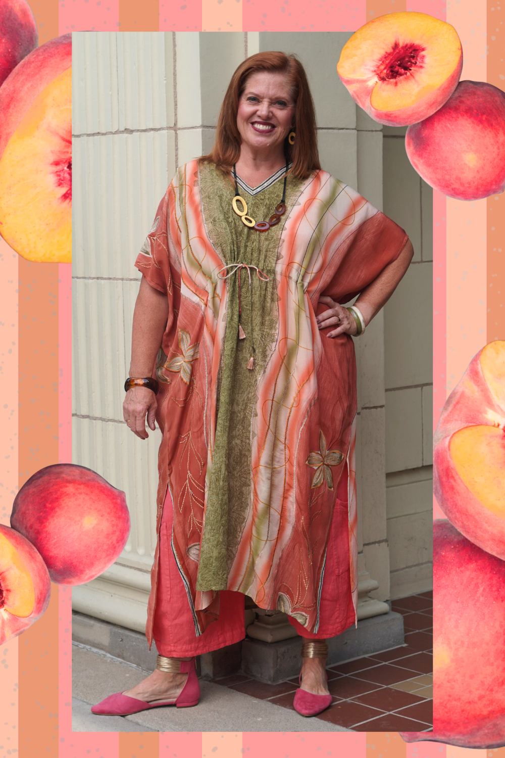 Releases Sunday at 8pm EST PRC8943 Wabi Sabi Pure Silk Maxi Kaftan