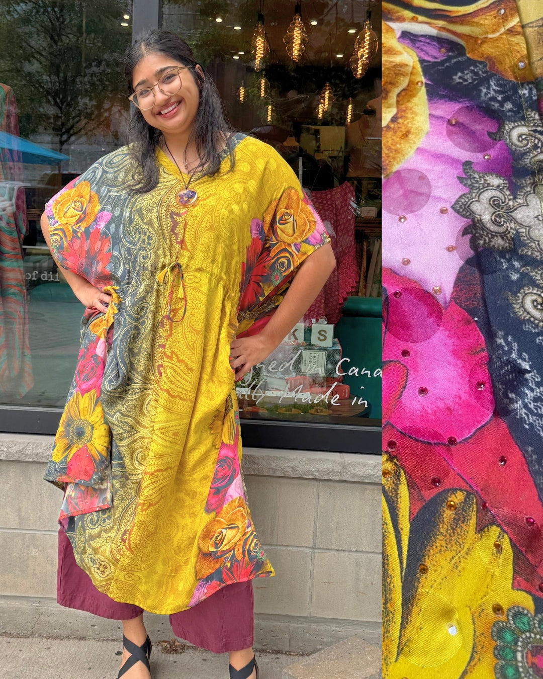 Releases Sunday at 8pm EST  PRS9118  Avatar Pure Satin Silk Maxi Kaftan
