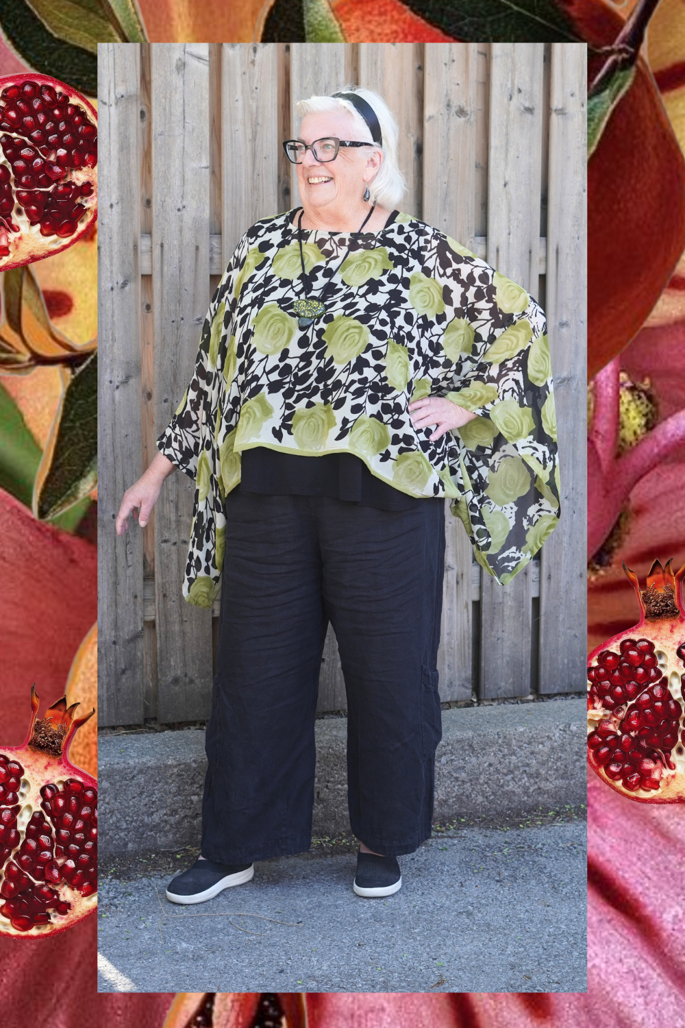 Releases Sunday at 8pm EST PRG9030 Sheer Avatar Pure Silk Kimono-Sleeved Top