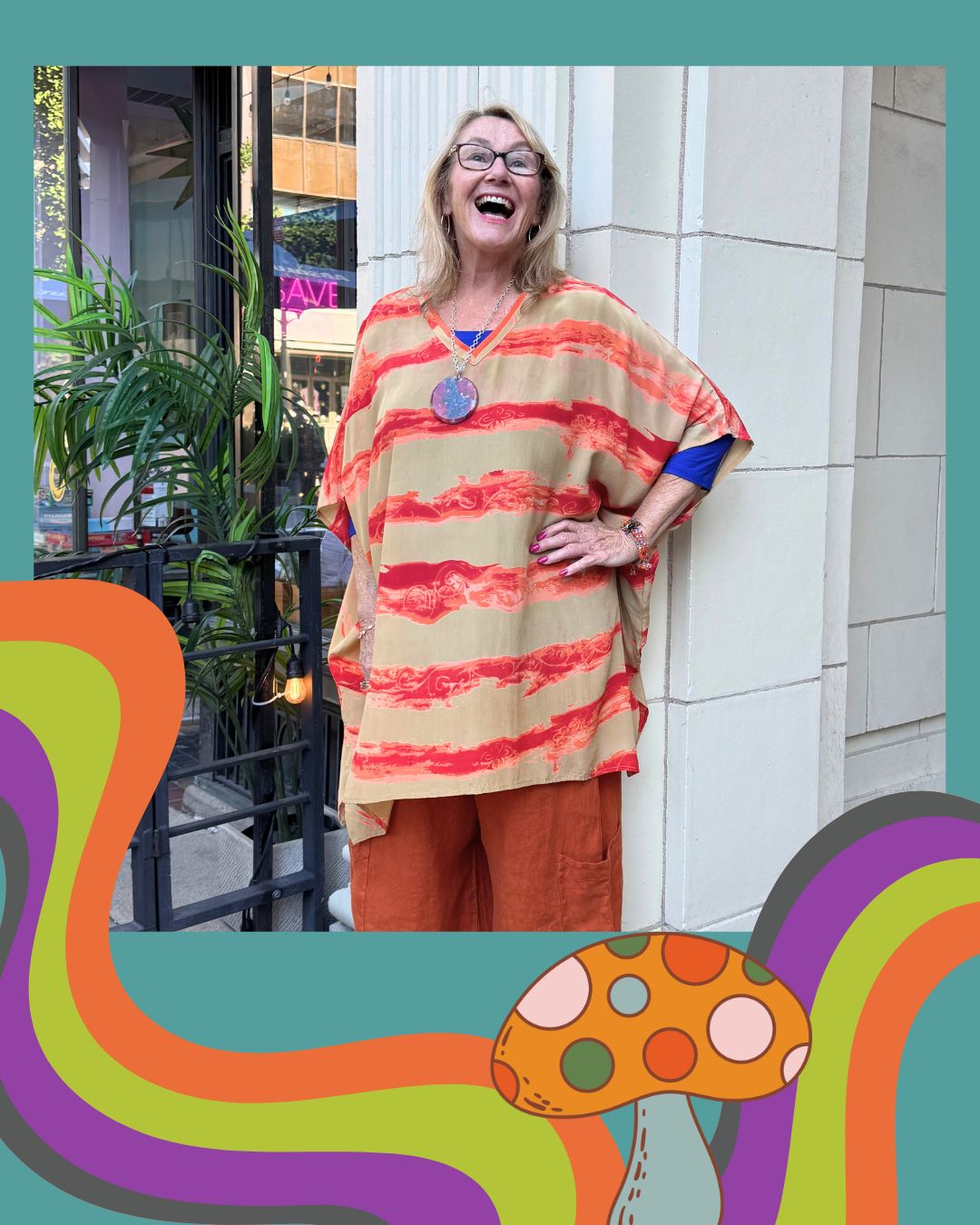 Releases Sunday at 8pm EST  PRC8907 Wabi Sabi Pure Silk Short Kaftan Tunic With Slits