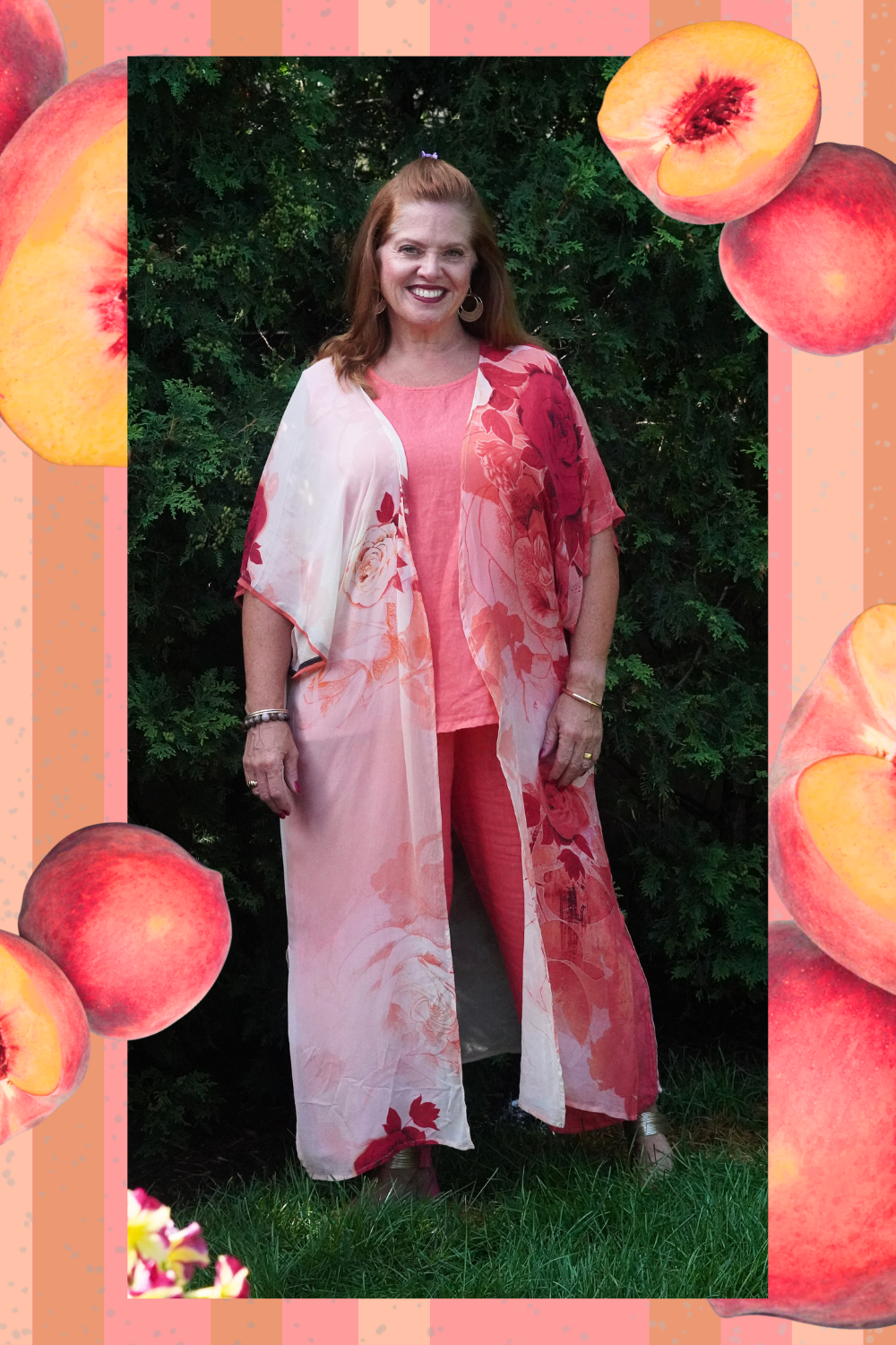 Releases Sunday at 8pm EST PRG9130  Wabi Sabi Pure Silk Kimono Sleeved Duster with Belt