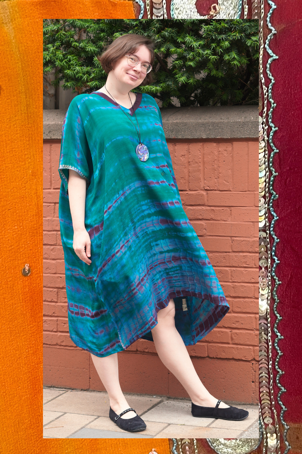 Releases Sunday at 8pm EST PRC9114  Avatar Pure Silk Midi Length Kaftan