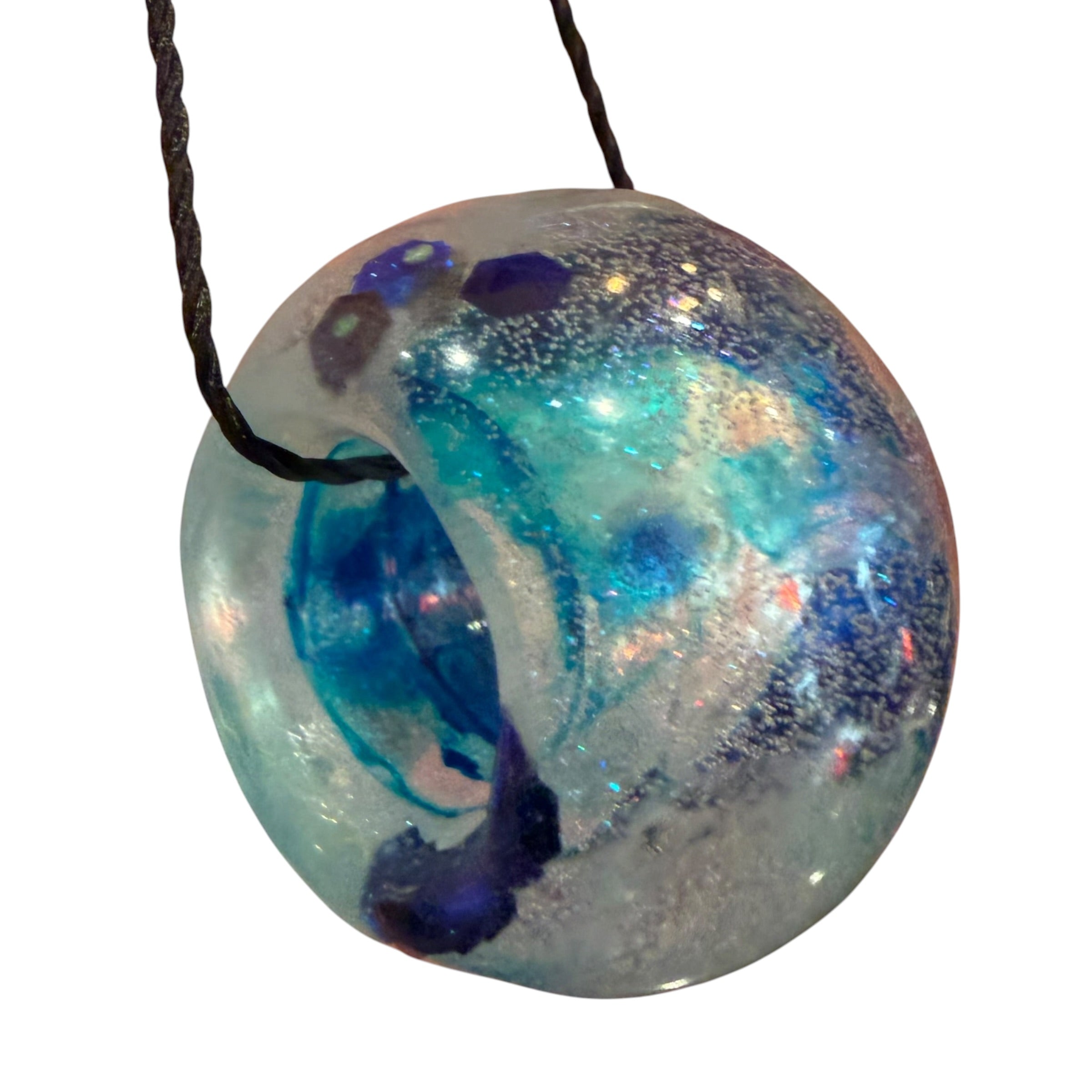 Mid-Tone Blue Focal Bead