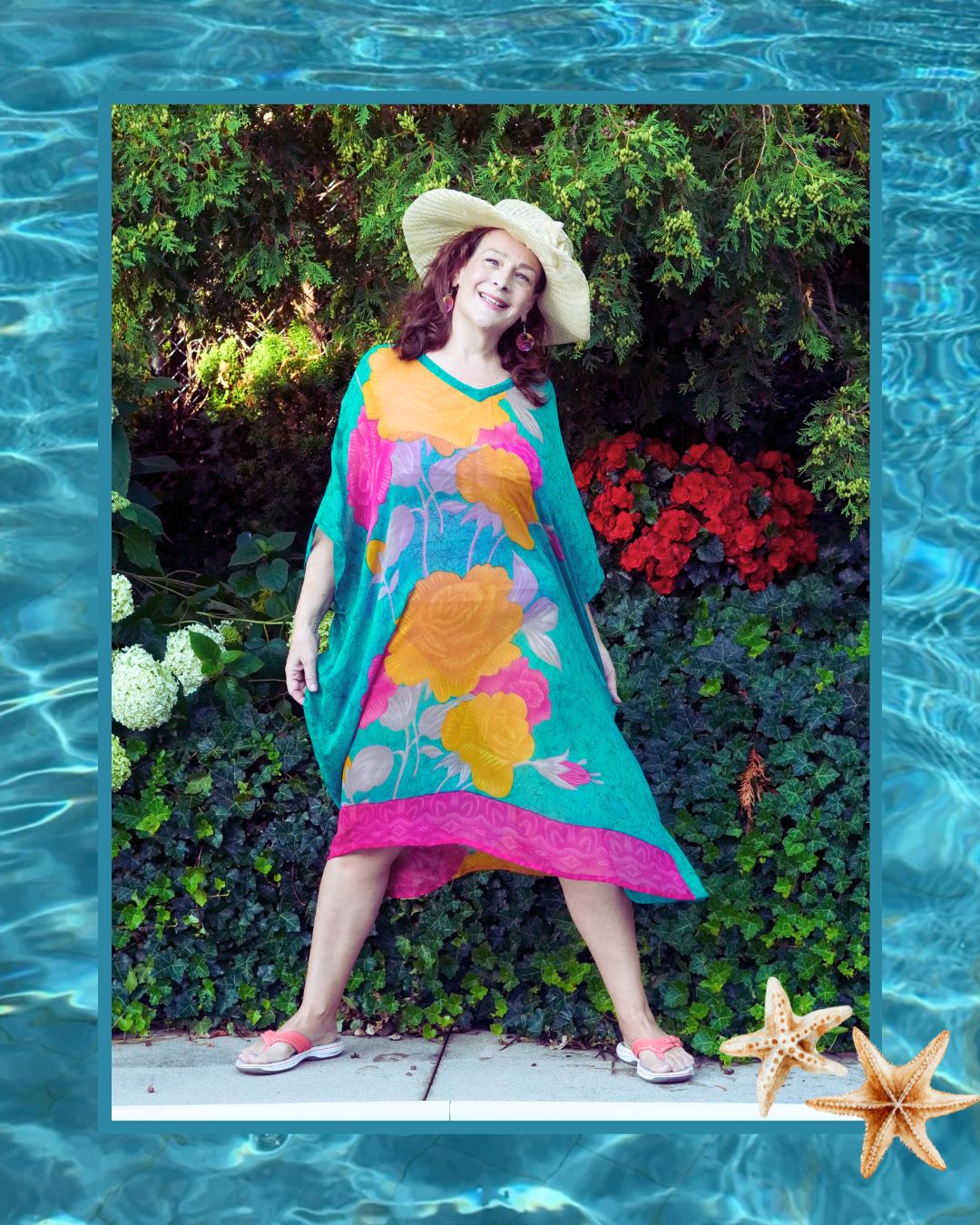 Releases Sunday at 8pm EST PRG8952 Sheer Wabi Sabi Pure Silk Midi Length Kaftan