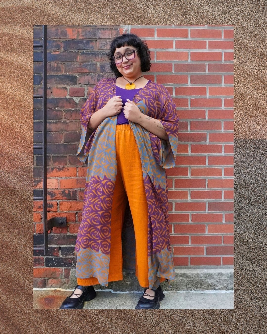 Releases Sunday at 8pm EST  PRG9133 Sheer Wabi Sabi Long Pure Silk Kimono Sleeved Duster with Belt