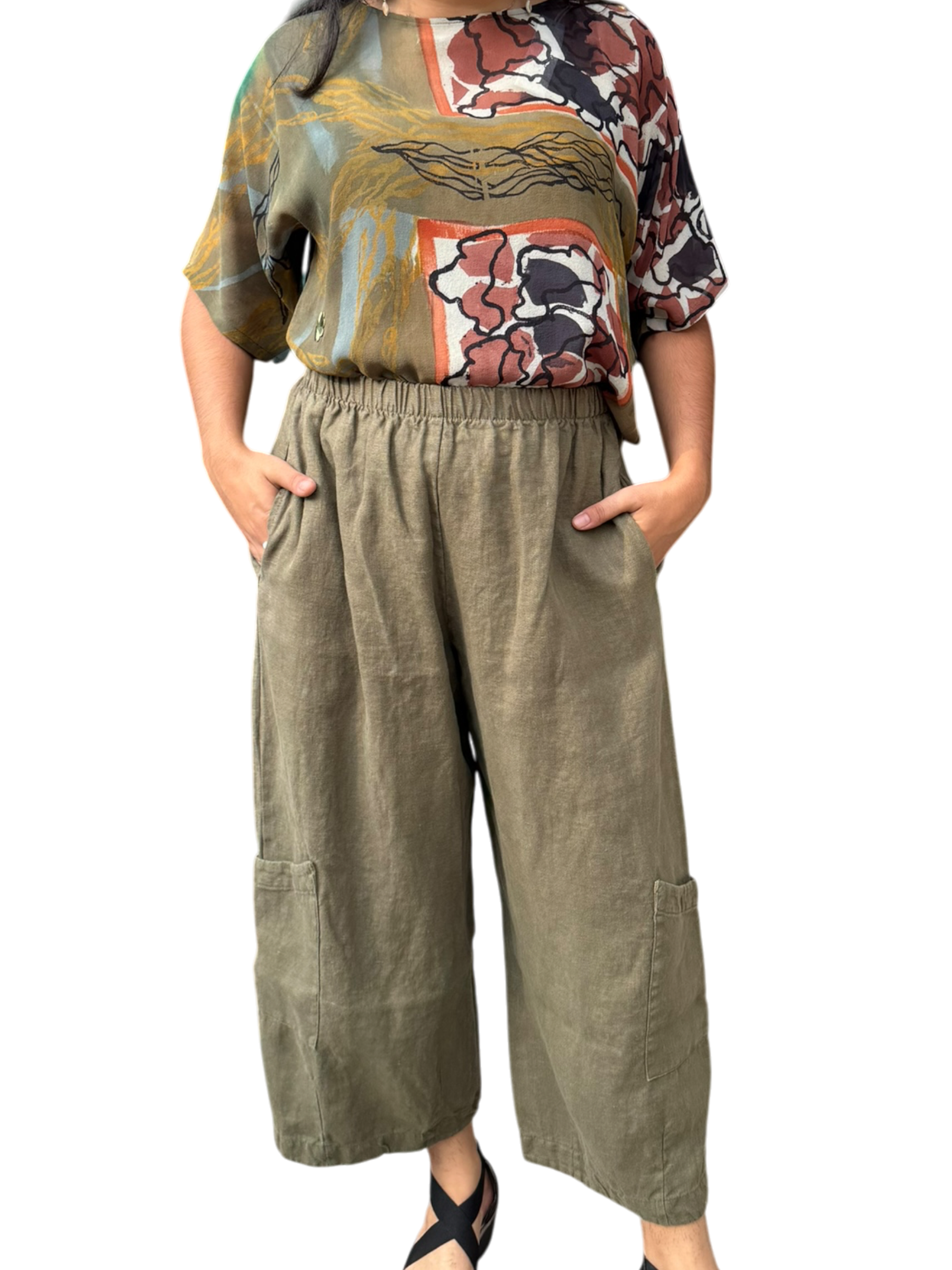 In STOCK JASPER Fall 2026 Bryn Walker Heavy Linen Casbah Pant
